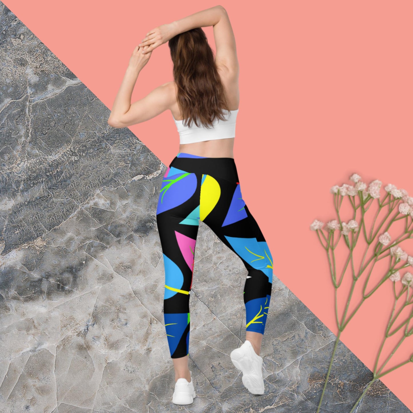 Leaf's Of Life, Leggings with pockets