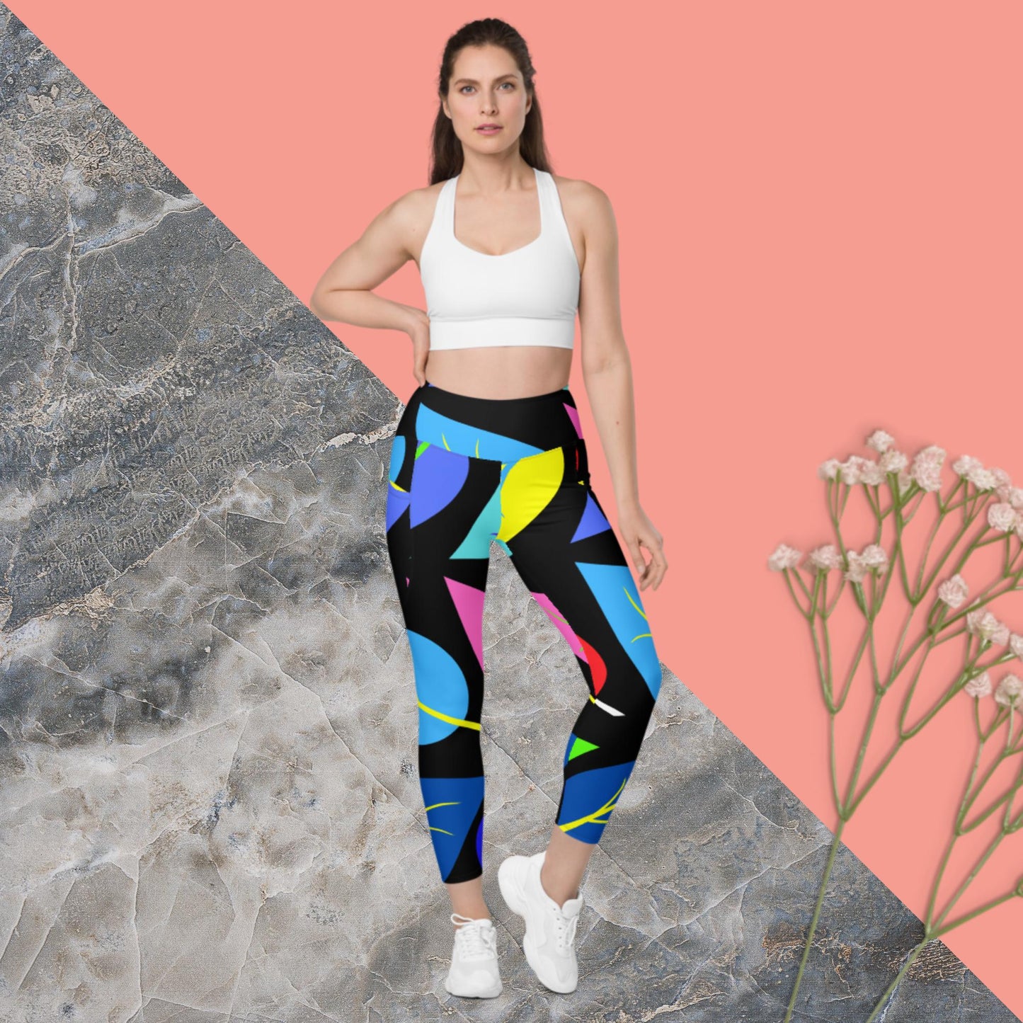 Leaf's Of Life, Leggings with pockets