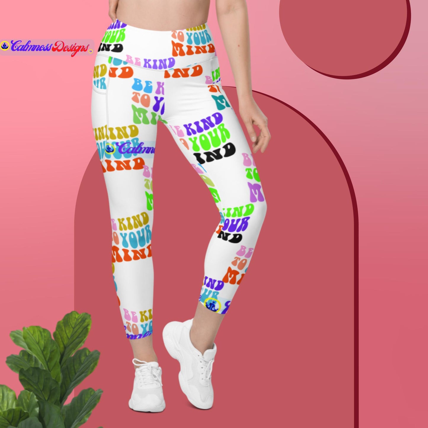 Be Kind To Your Mind, Leggings with pockets