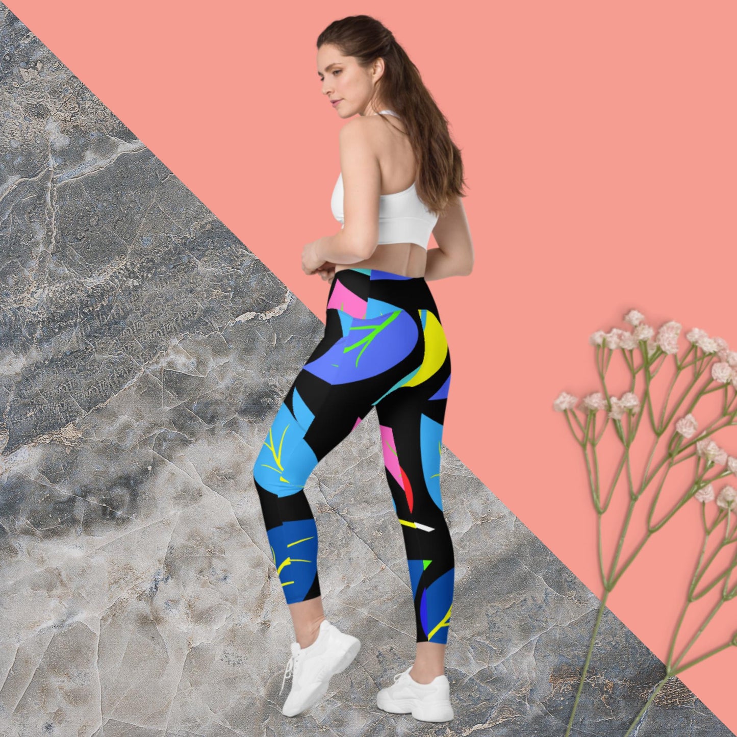 Leaf's Of Life, Leggings with pockets