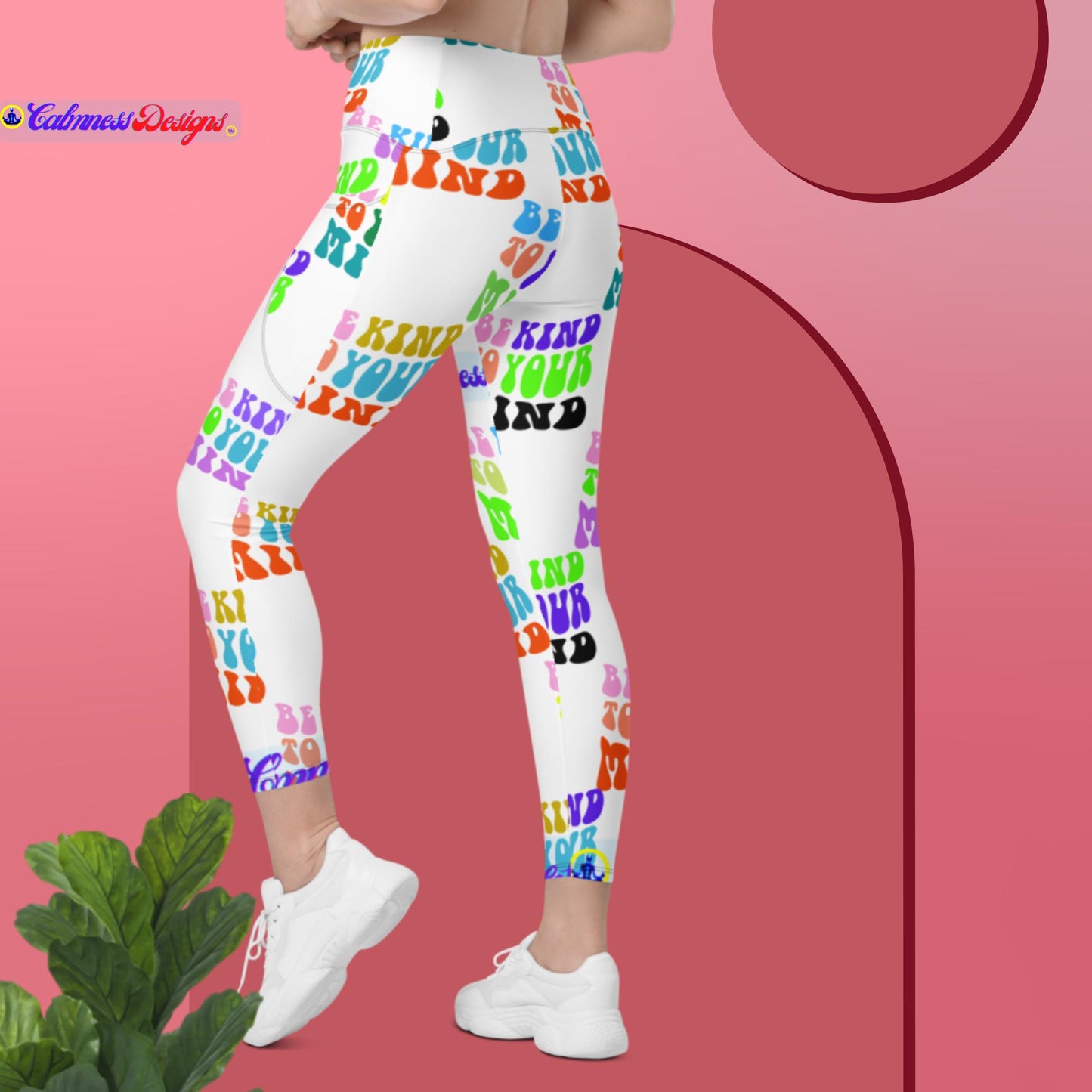 Be Kind To Your Mind, Leggings with pockets