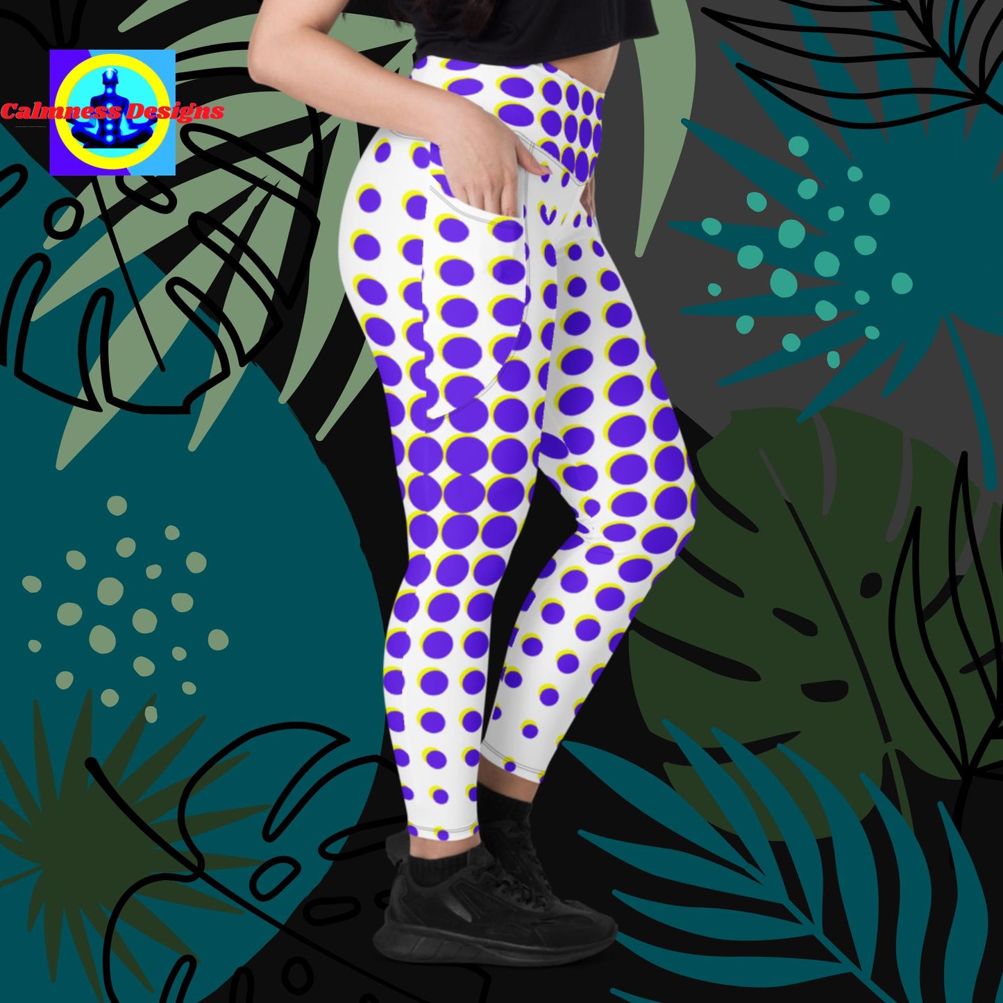 Diamond Stars Designer, Leggings with pockets