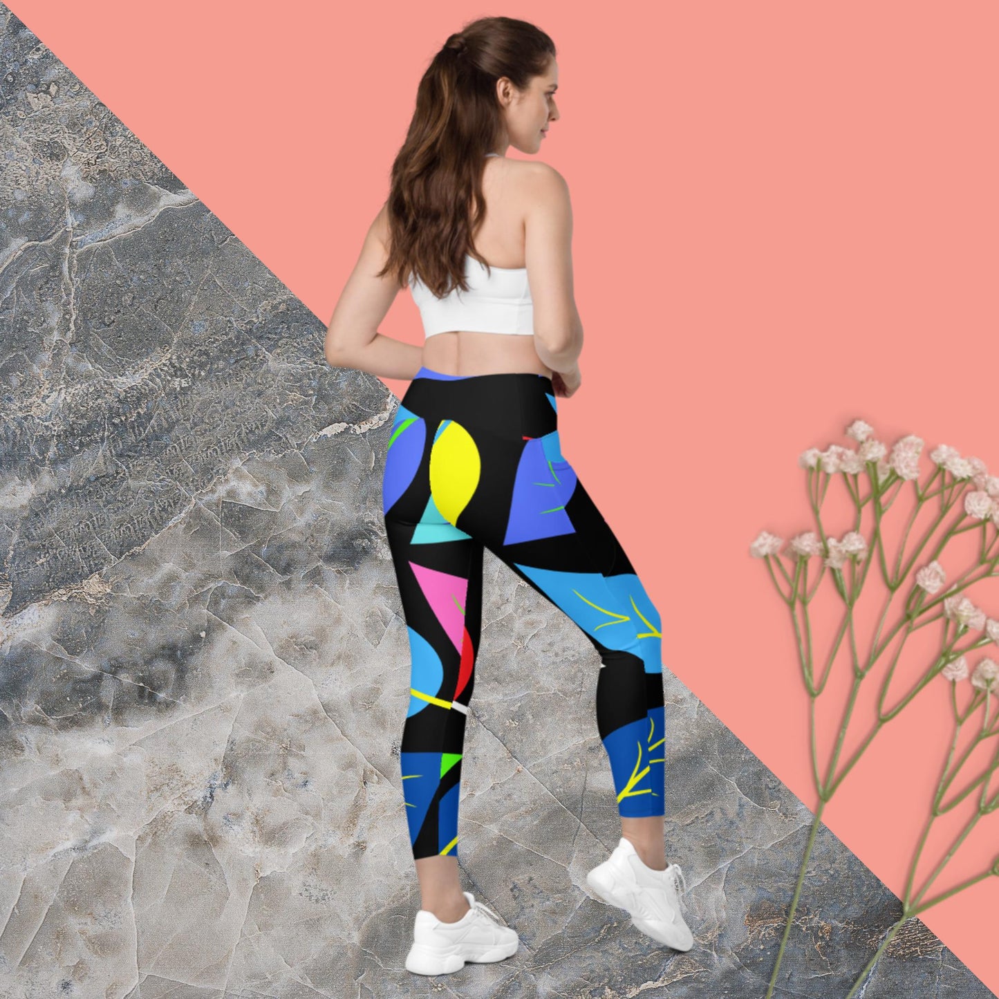 Leaf's Of Life, Leggings with pockets