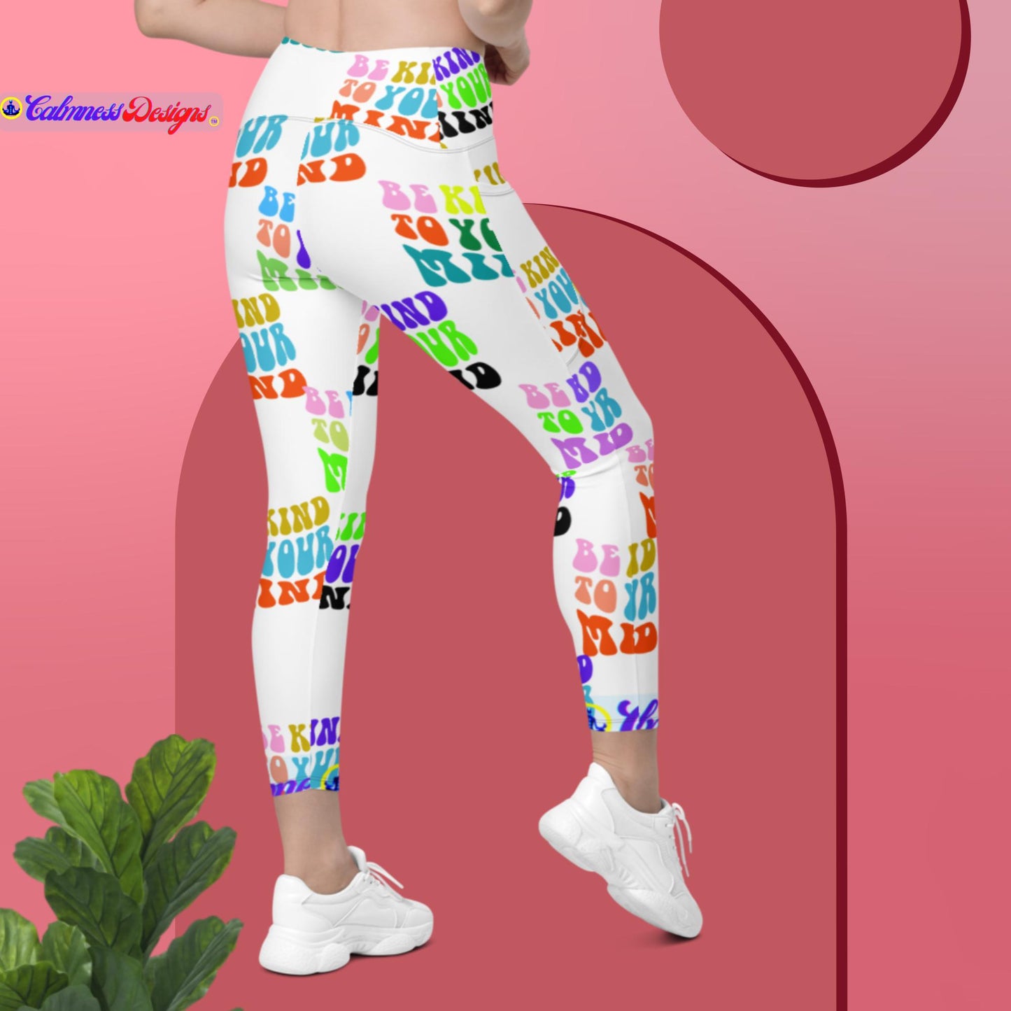 Be Kind To Your Mind, Leggings with pockets