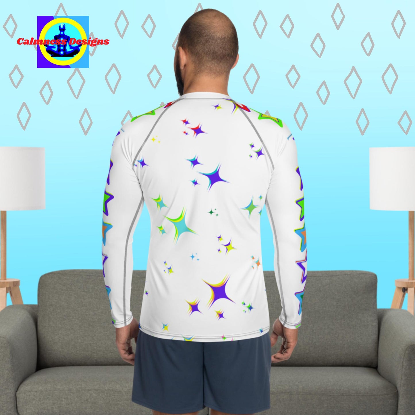 Twinkle Little Stars, Men's Rash Guard