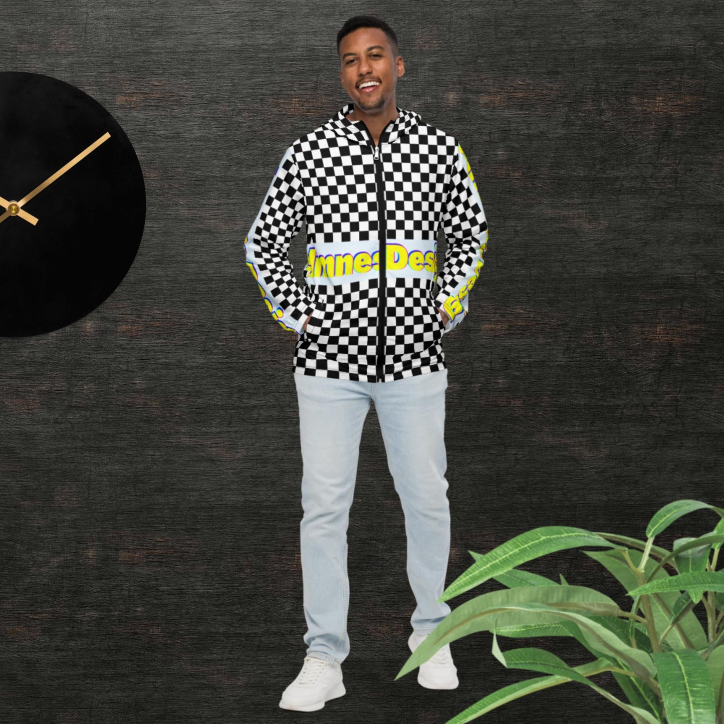 Checkered, Men’s windbreaker