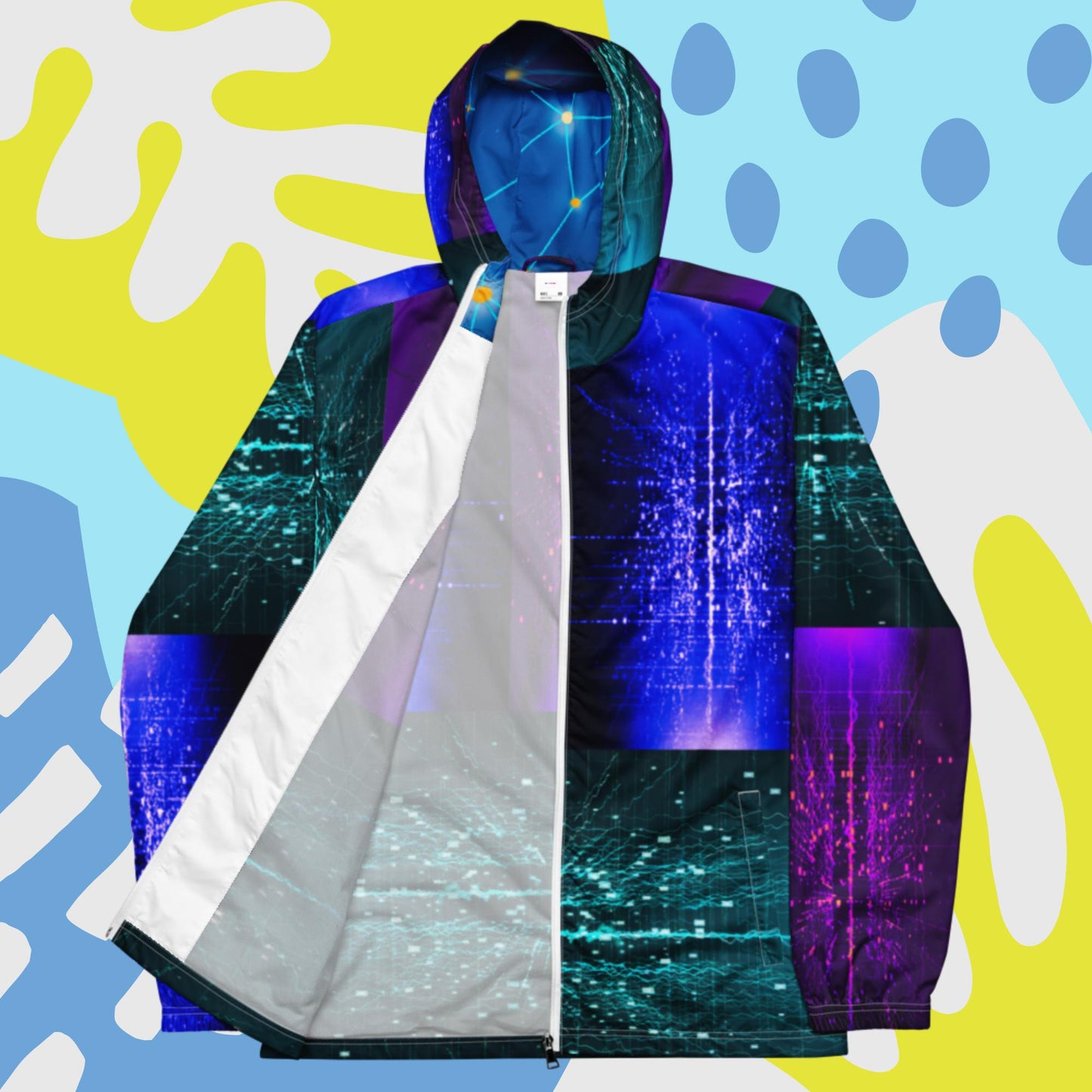 crypto-currency network security system concept, Men’s windbreaker