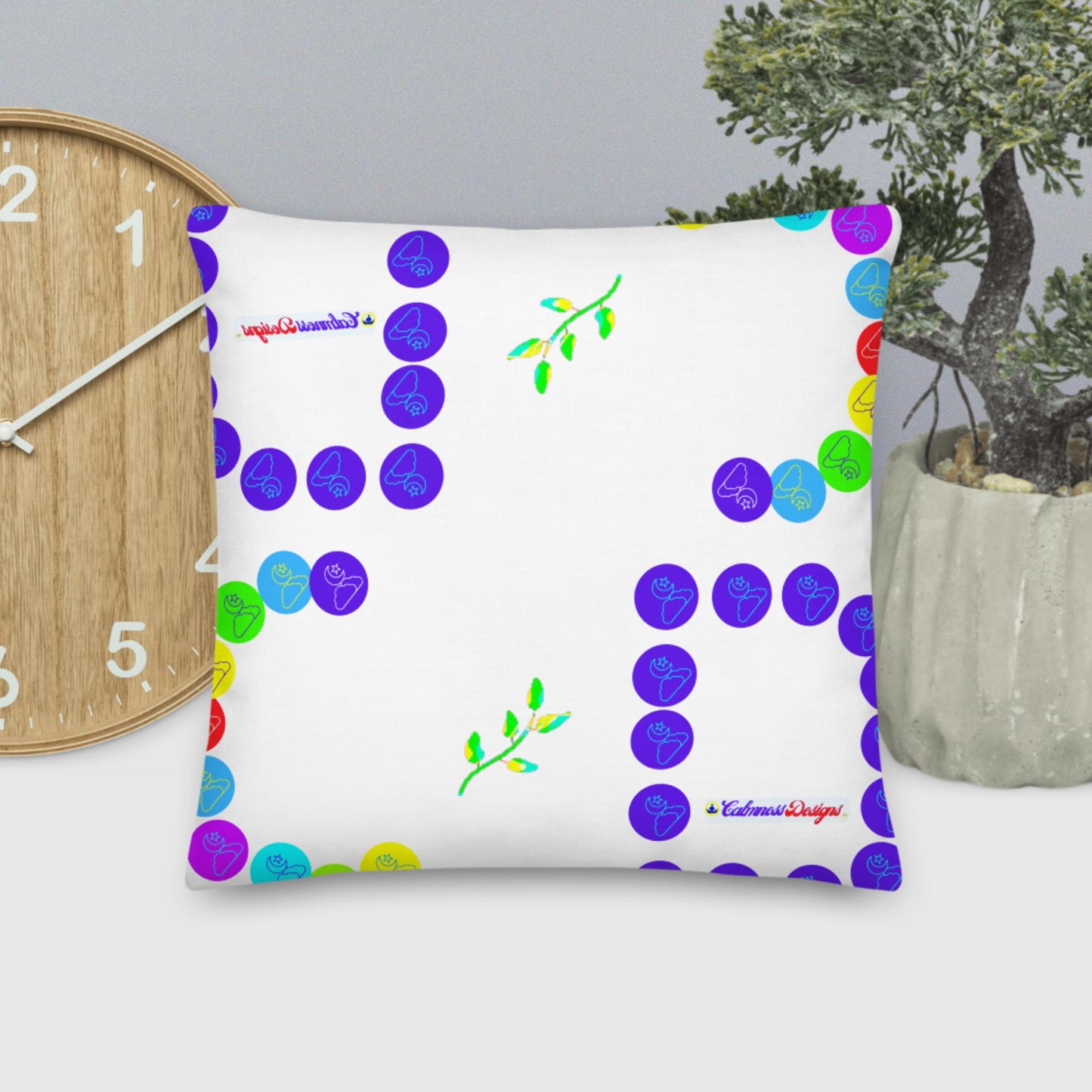 Calmness Designs, (C D), Premium Pillow