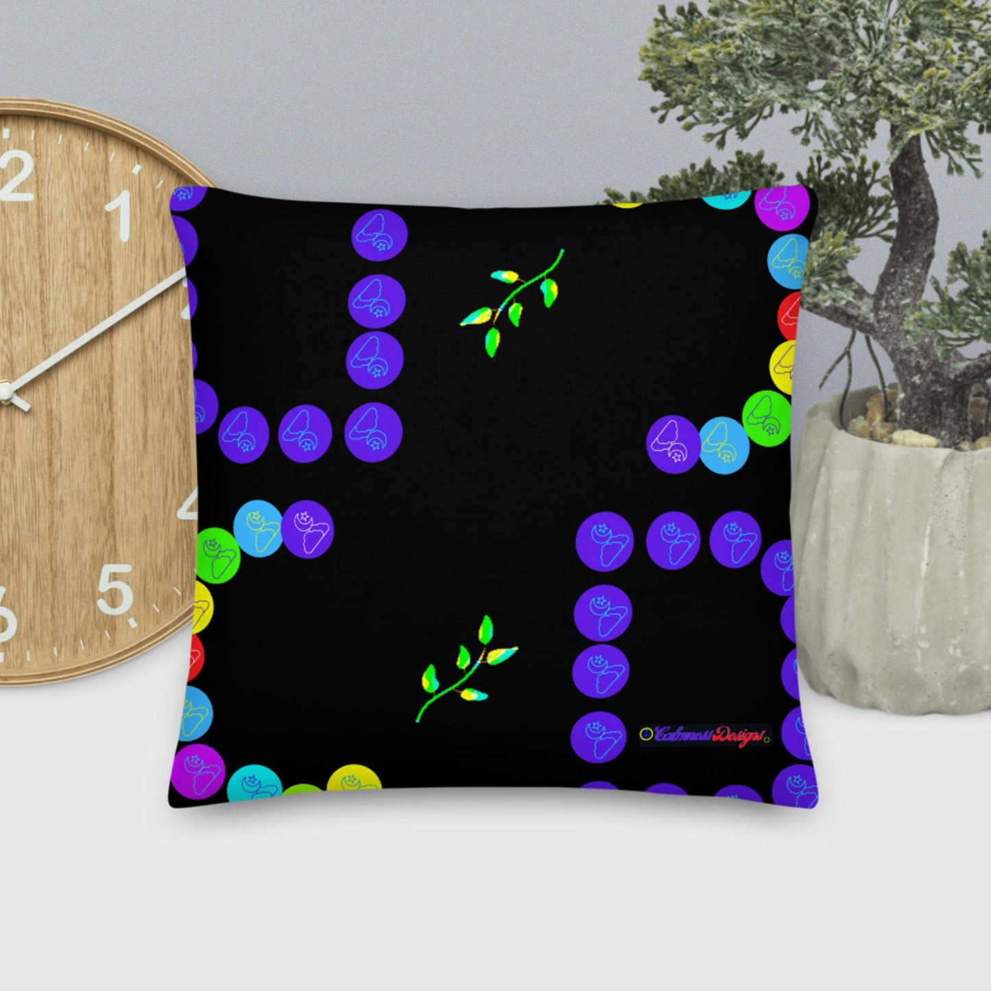 Calmness Designs, (C D), Premium Pillow