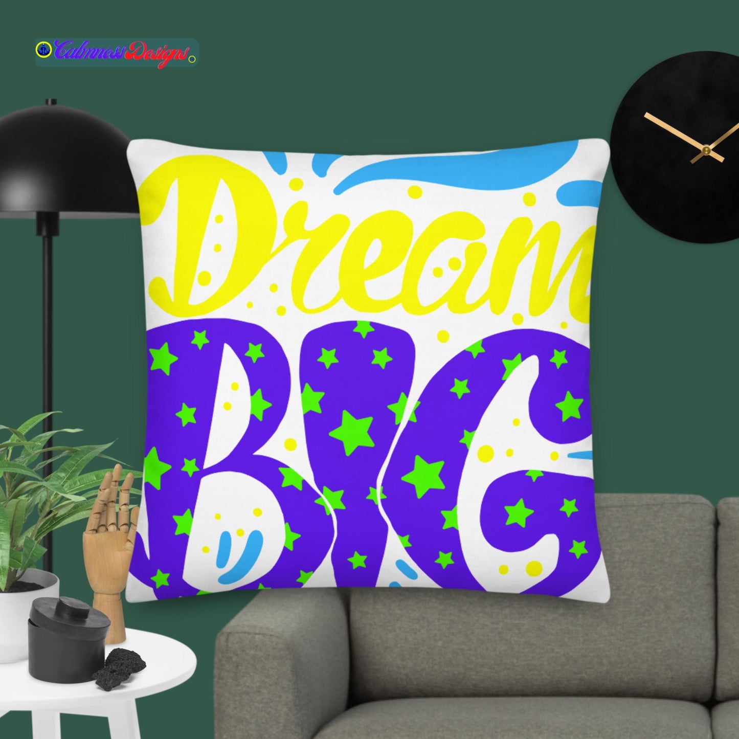 Dream Big, Premium Pillow