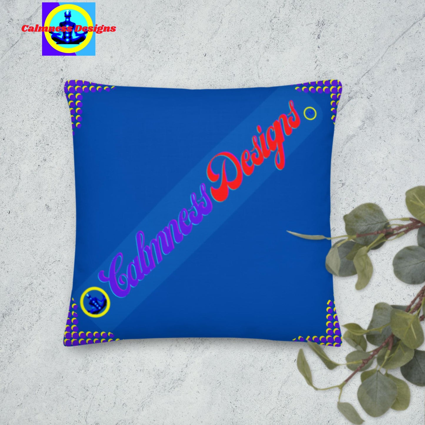 Calmness Designs, Designer's Styles, Premium Pillow