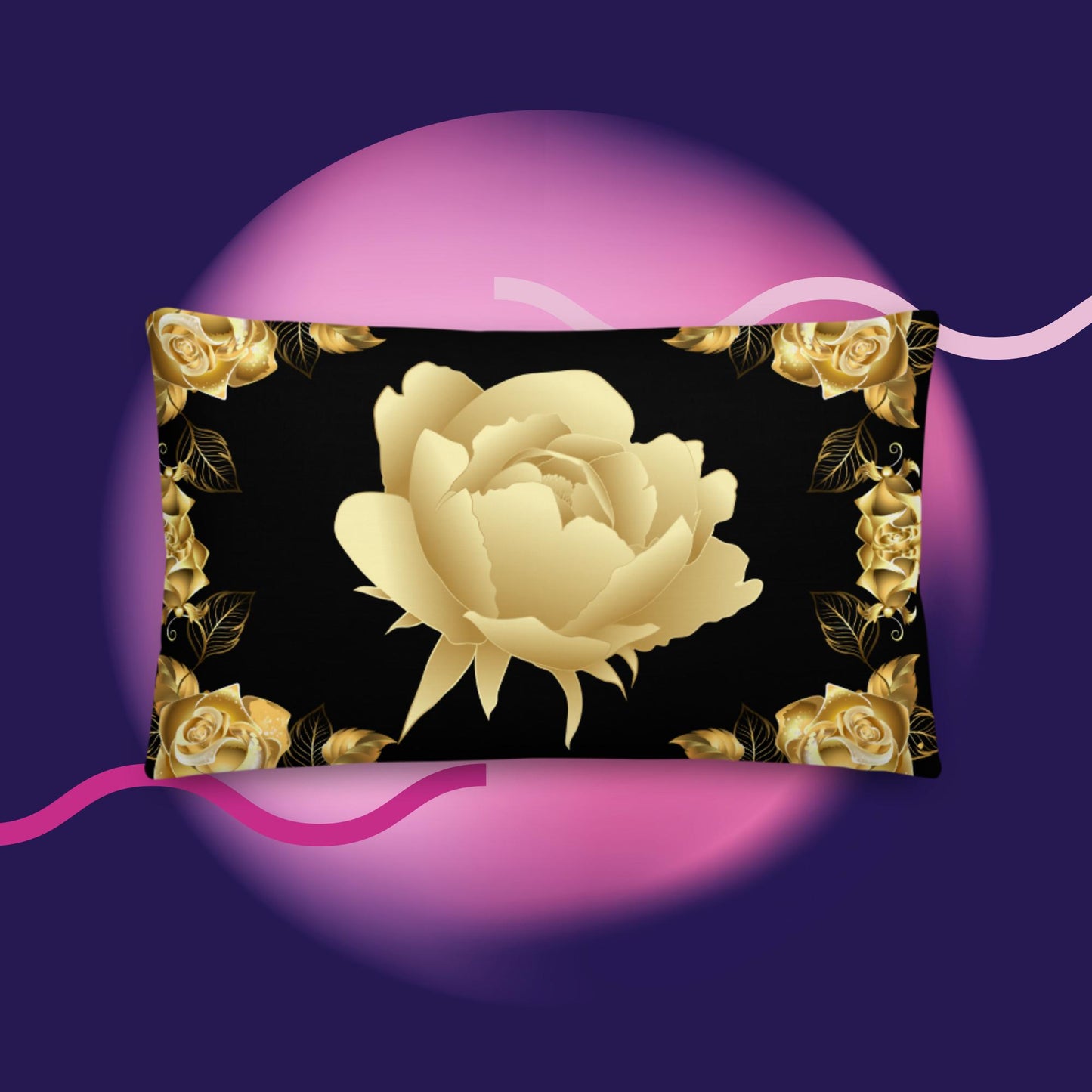 Rose Gold Designs, Premium Pillow