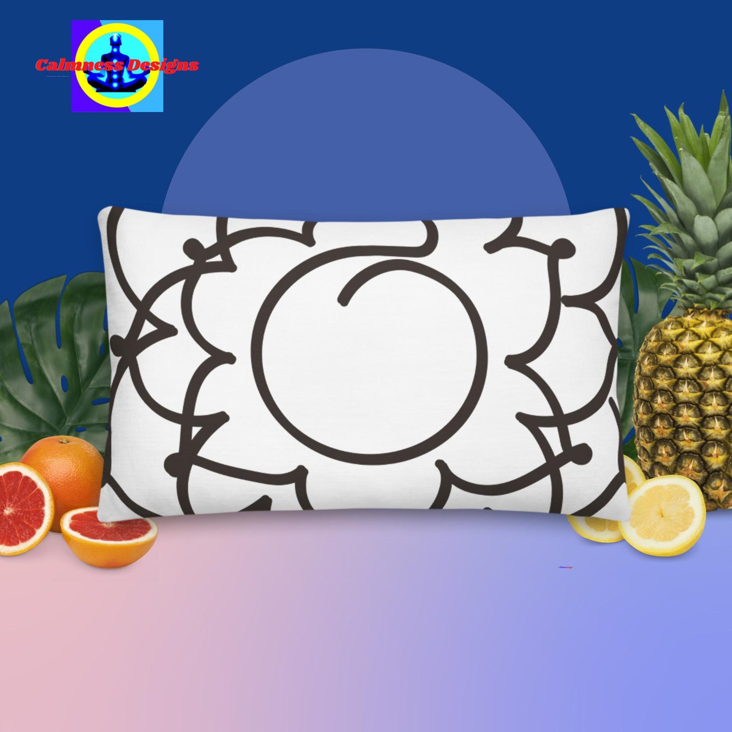 Calmness Designs, Symbol Of Quality, Premium Pillow