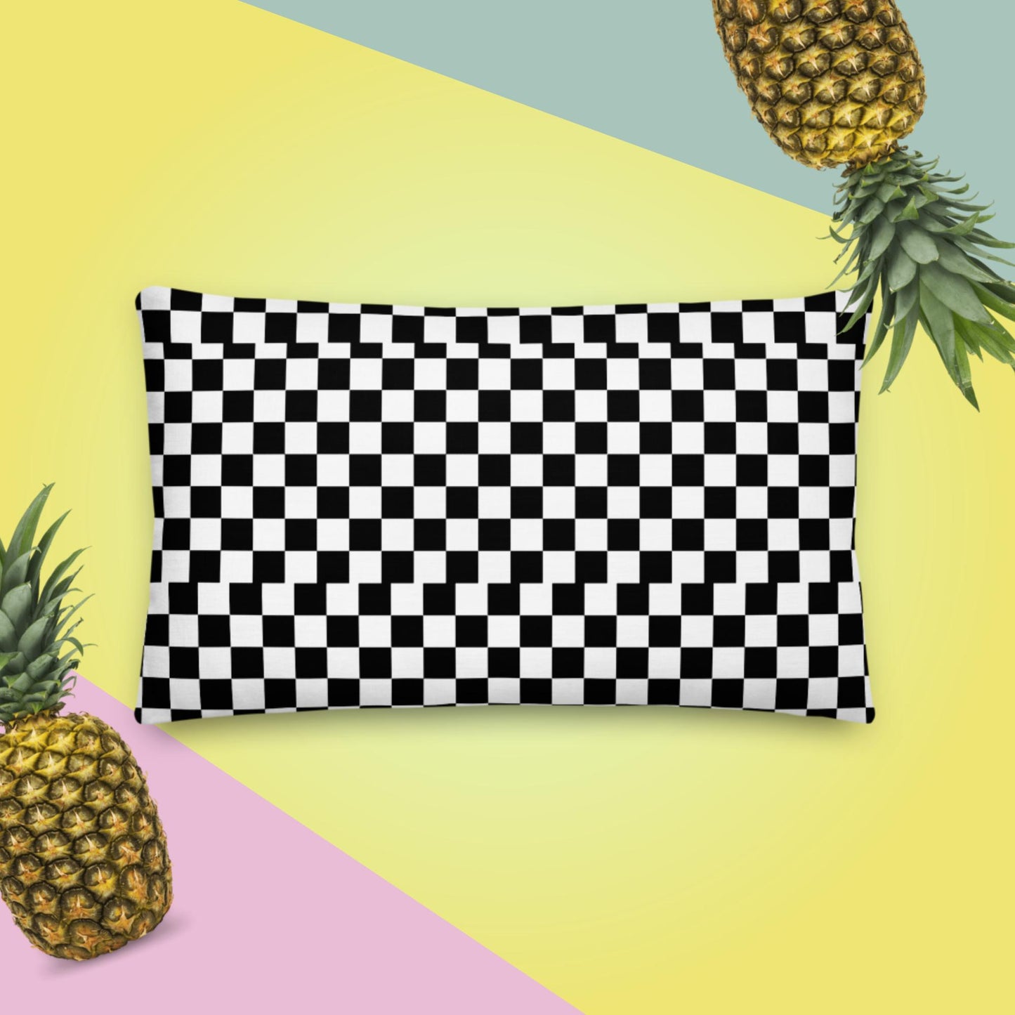 Checkered, Premium Pillow