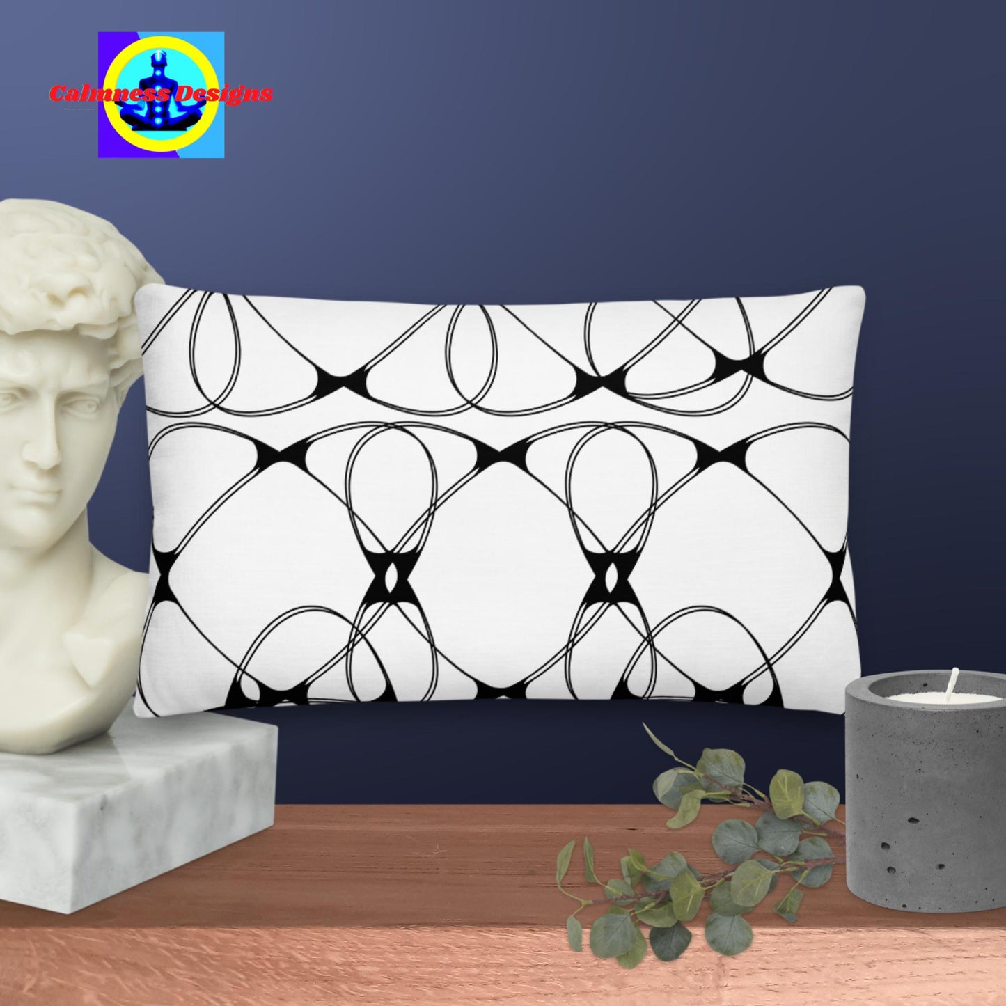Vertical Collage Frames, Designer's Styles, Premium Pillow