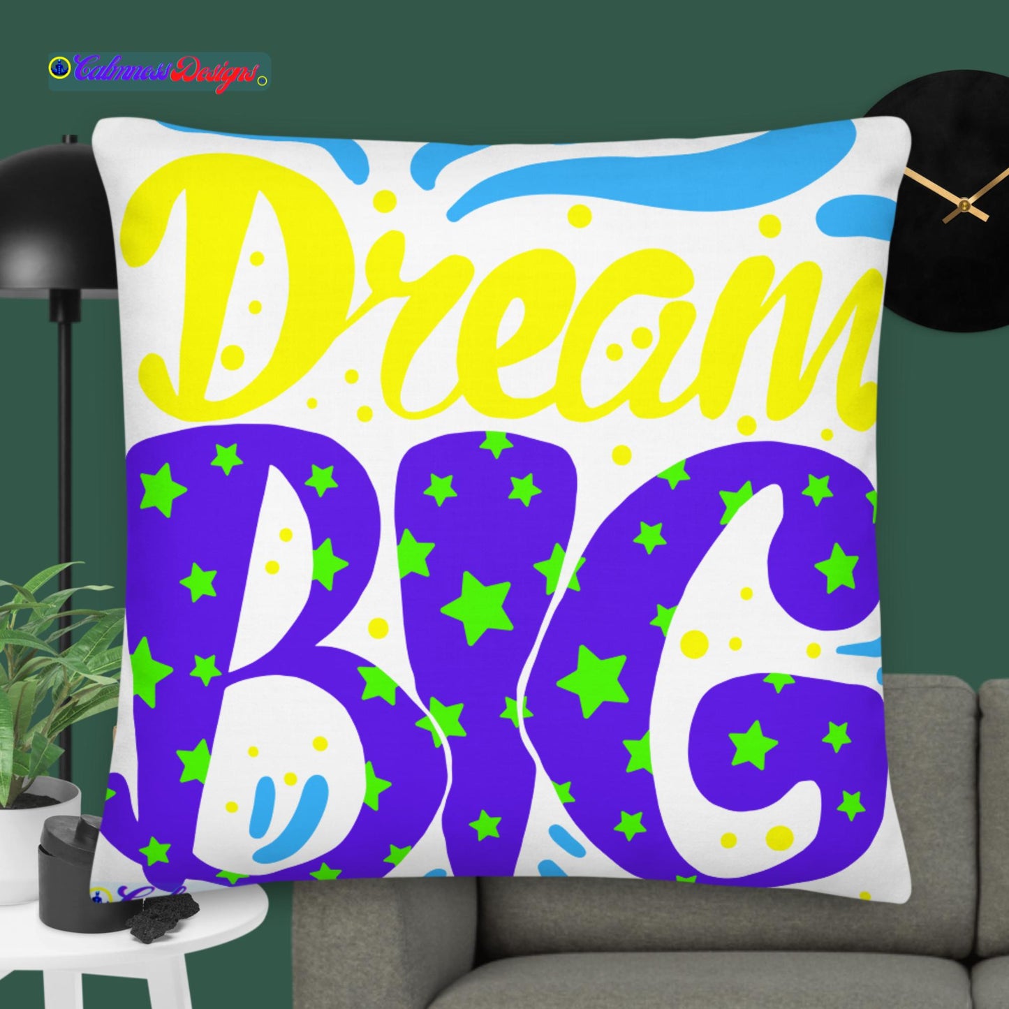 Dream Big, Premium Pillow