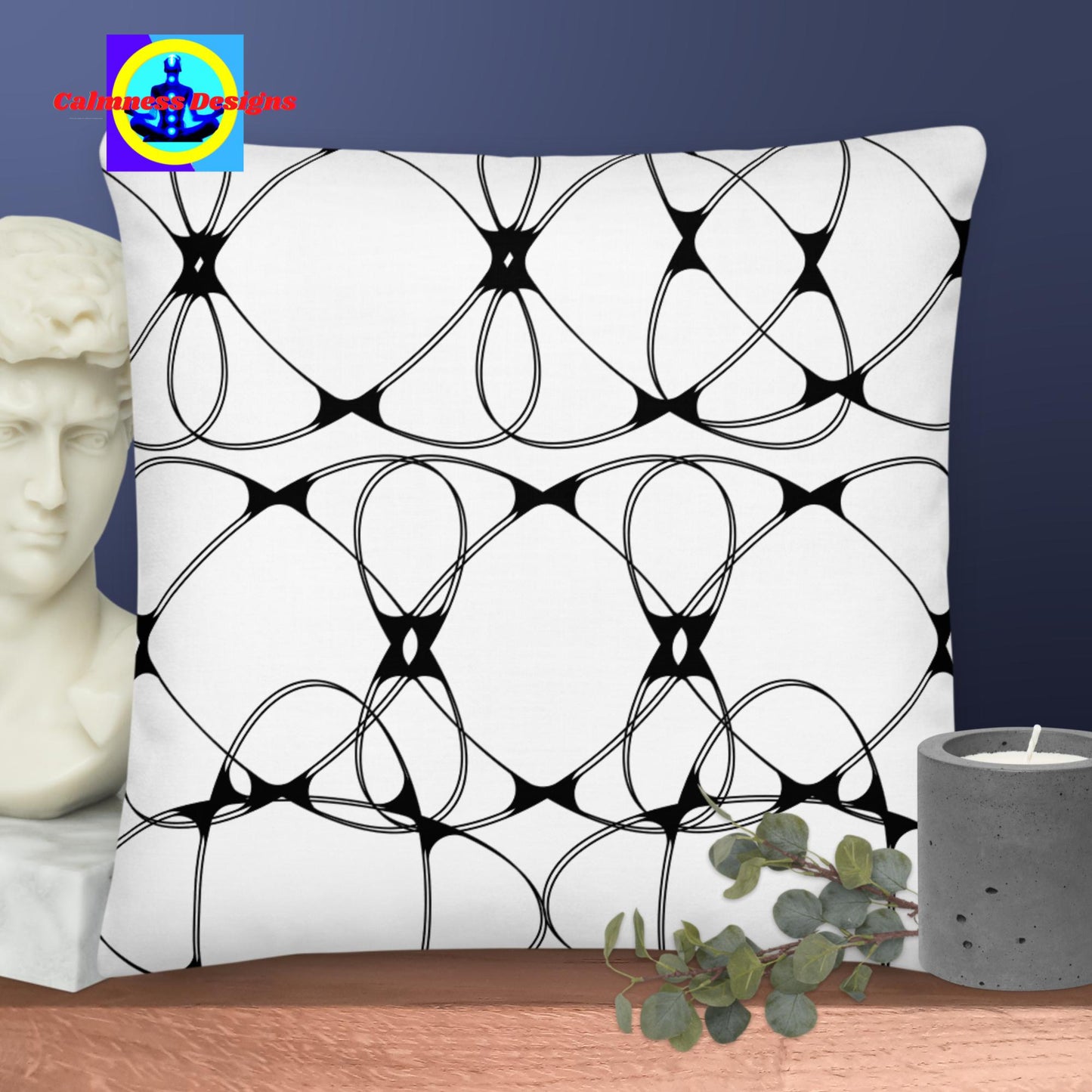 Vertical Collage Frames, Designer's Styles, Premium Pillow