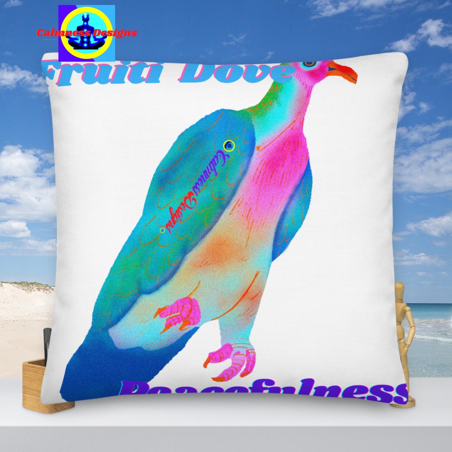 Fruiti Dove, Peacefulness, Premium Pillow