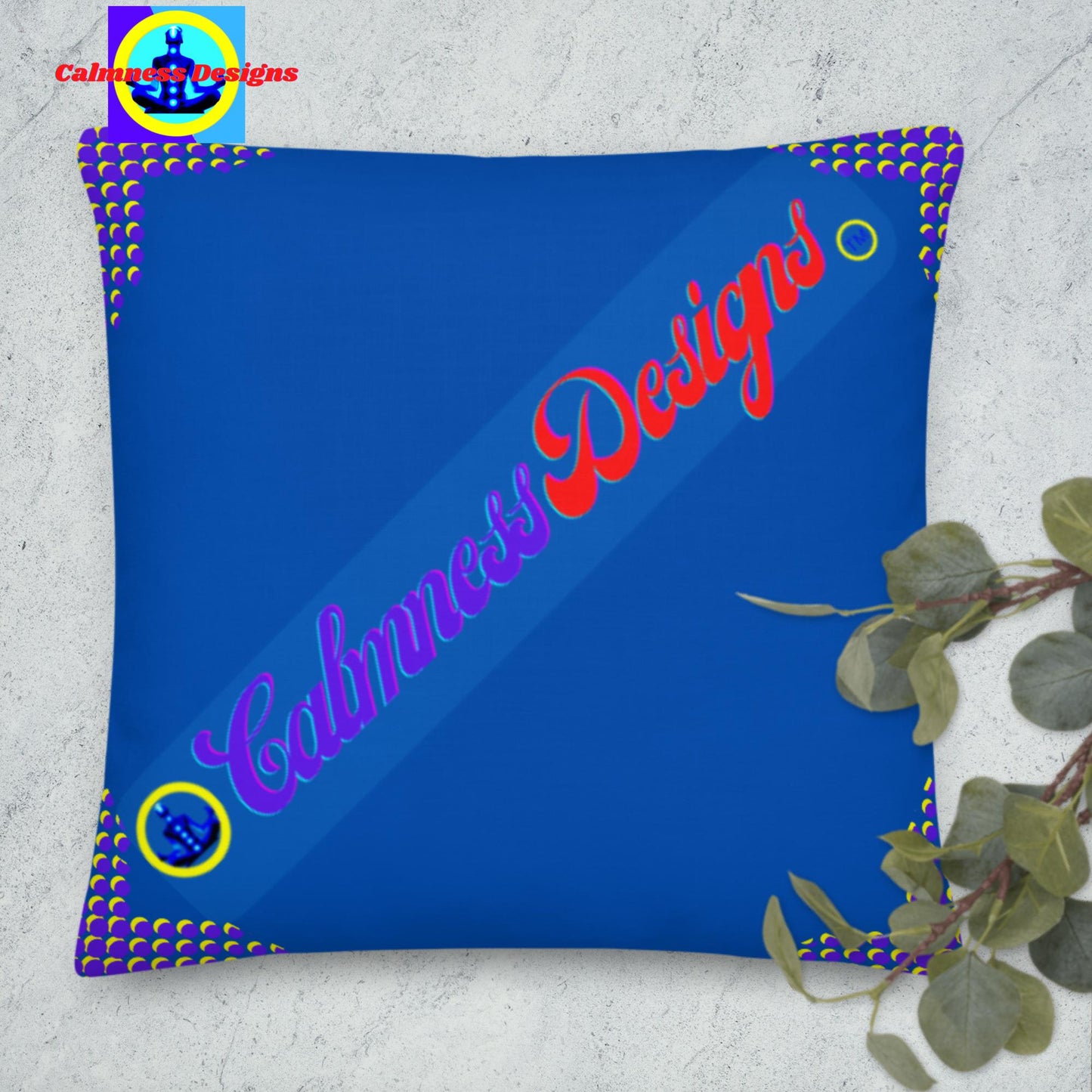 Calmness Designs, Designer's Styles, Premium Pillow