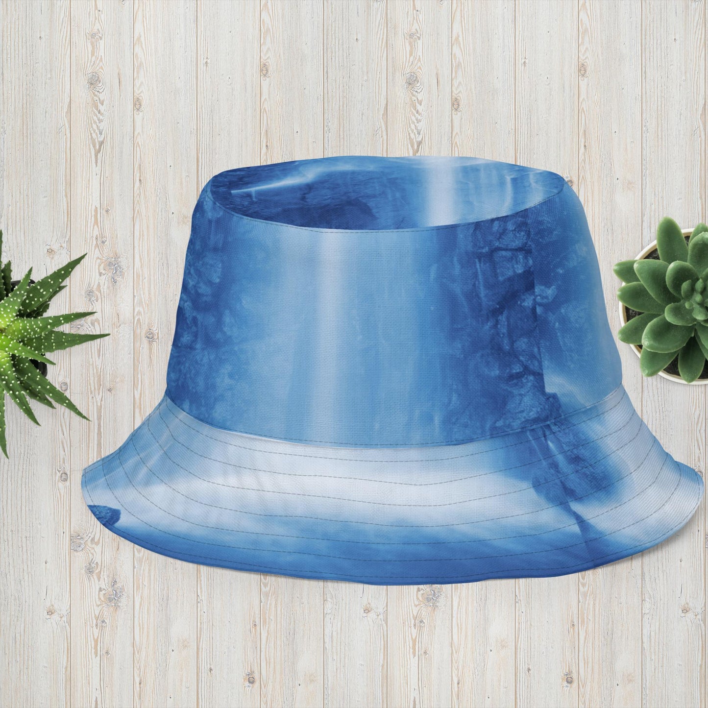 Water-fall in Iceland, Reversible bucket hat
