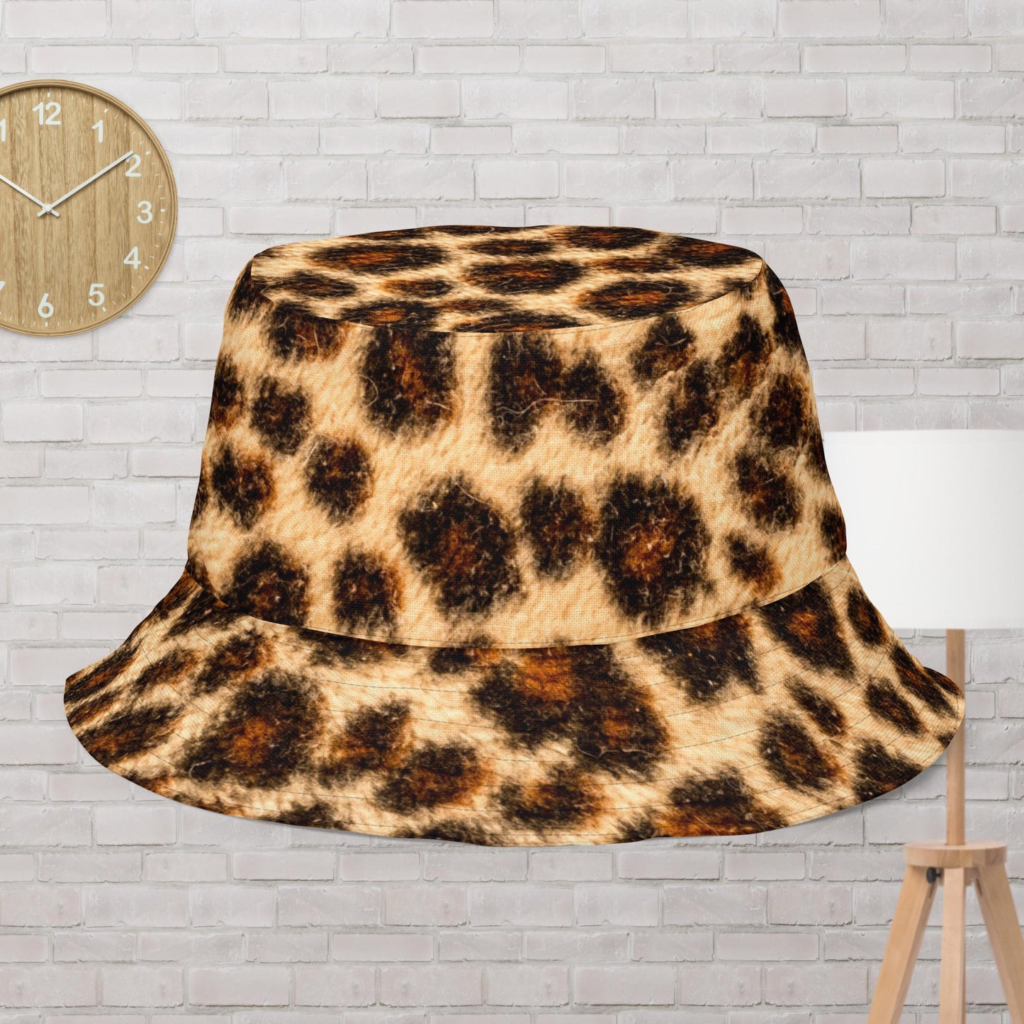 Jaguar Looking, Wetlands, Brazil, Reversible bucket hat