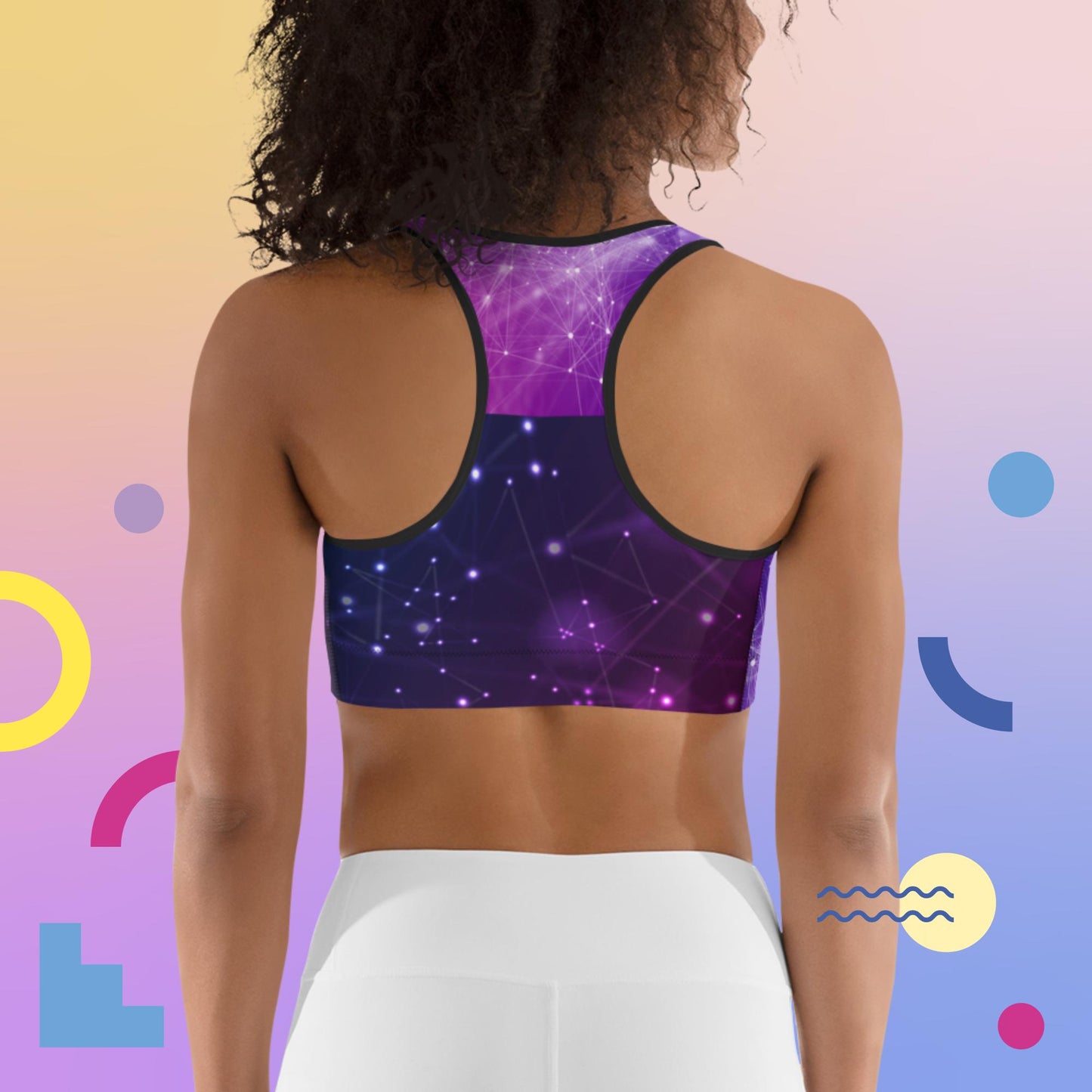 E-mail connection background, Interconnected Network Background, Sports bra