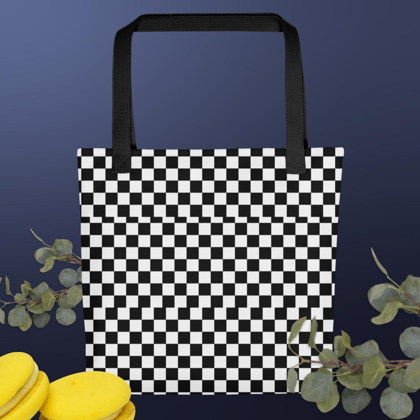Checkered, Tote bag