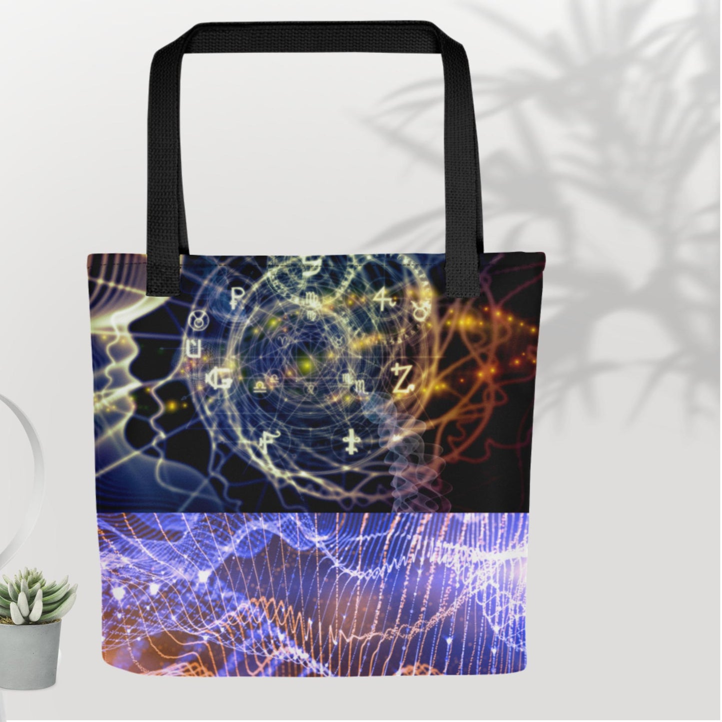 Network Communications, 3D Petal-lady, Tote bag