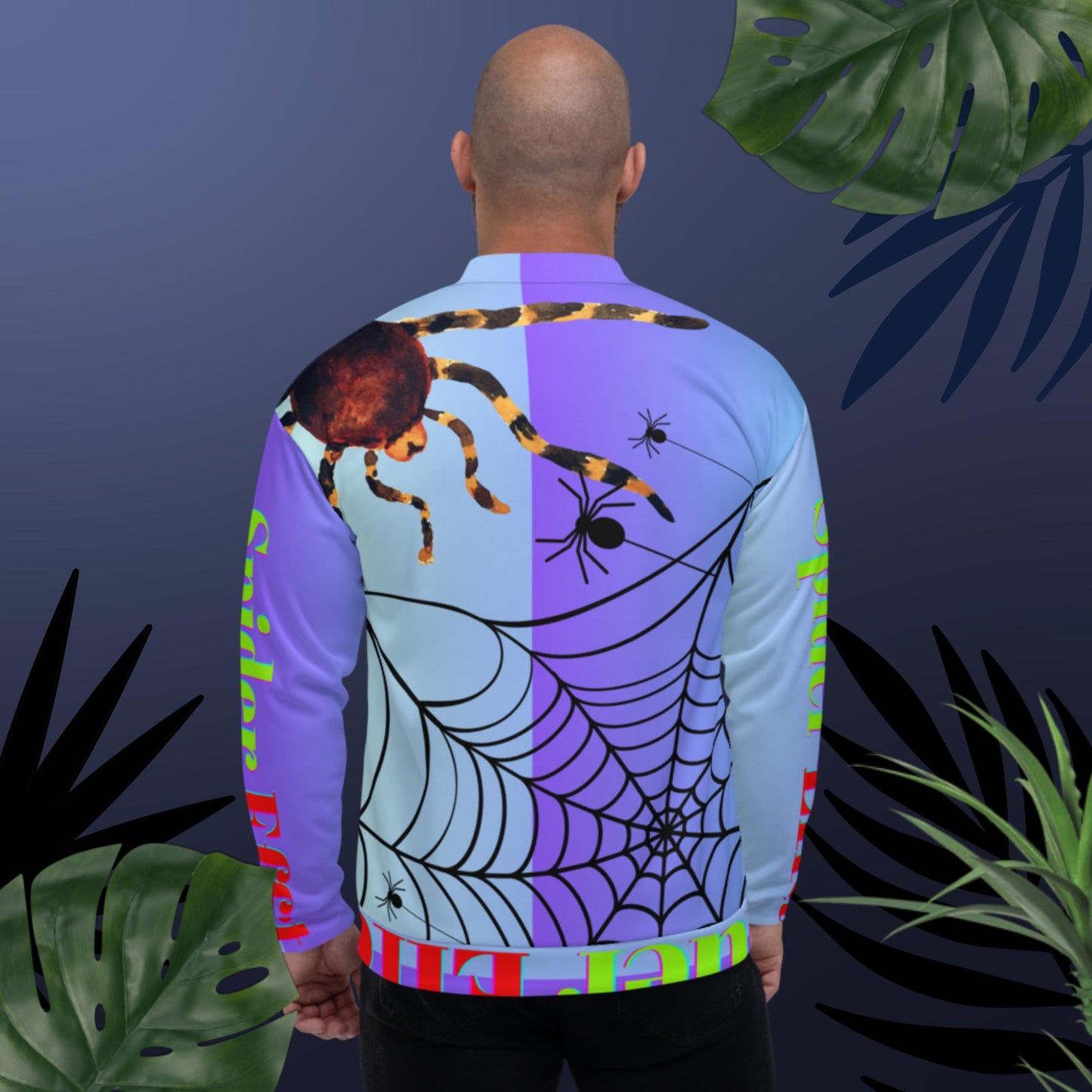 Spider and Cob Web, Spiders corners, Bomber Jacket