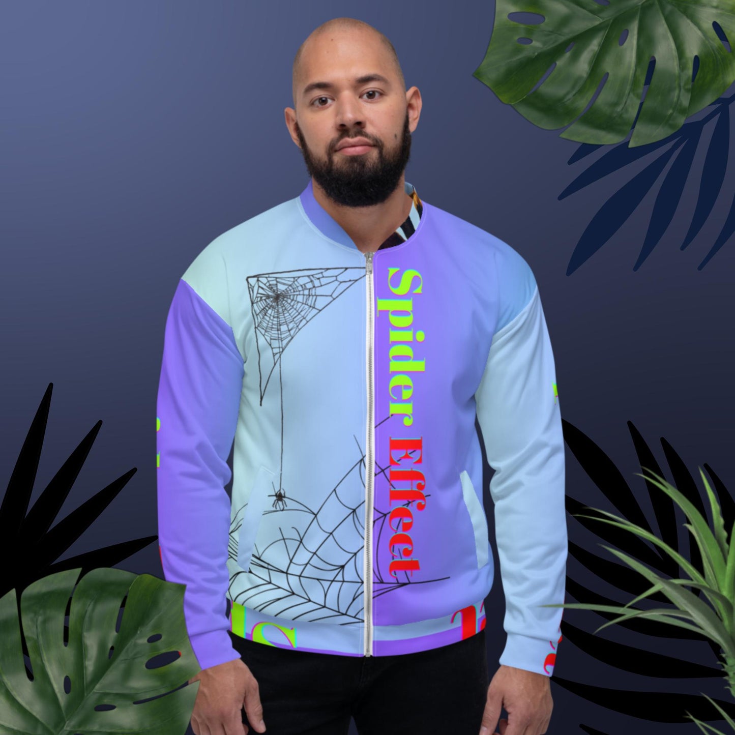 Spider and Cob Web, Spiders corners, Bomber Jacket