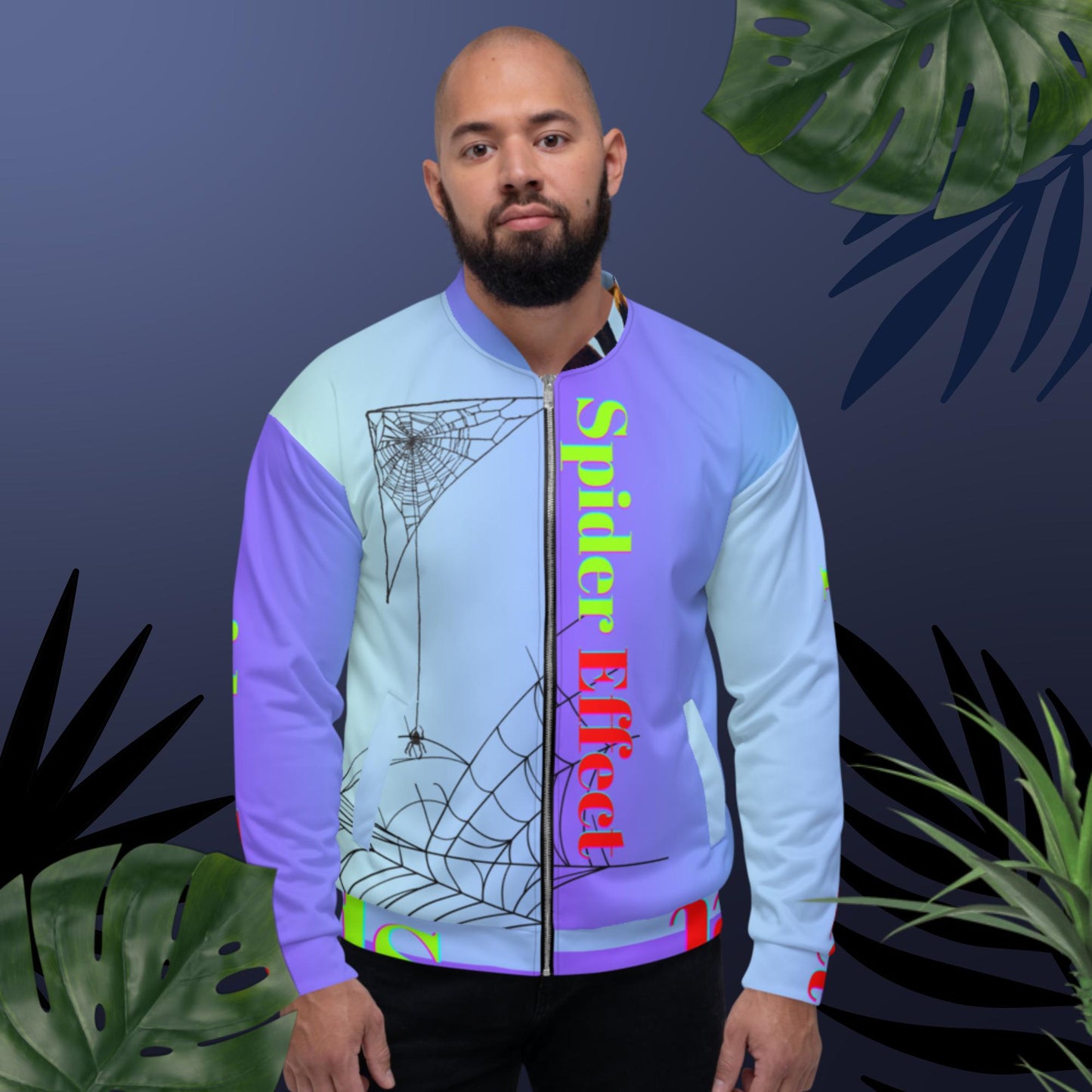Spider and Cob Web, Spiders corners, Bomber Jacket