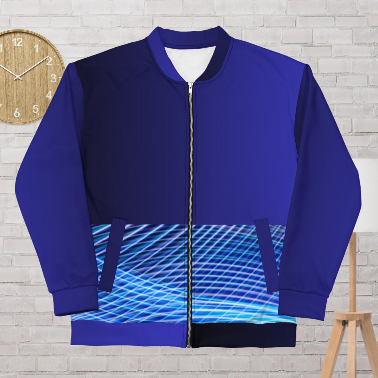 Composition of Conceptual Grids, Bomber Jacket