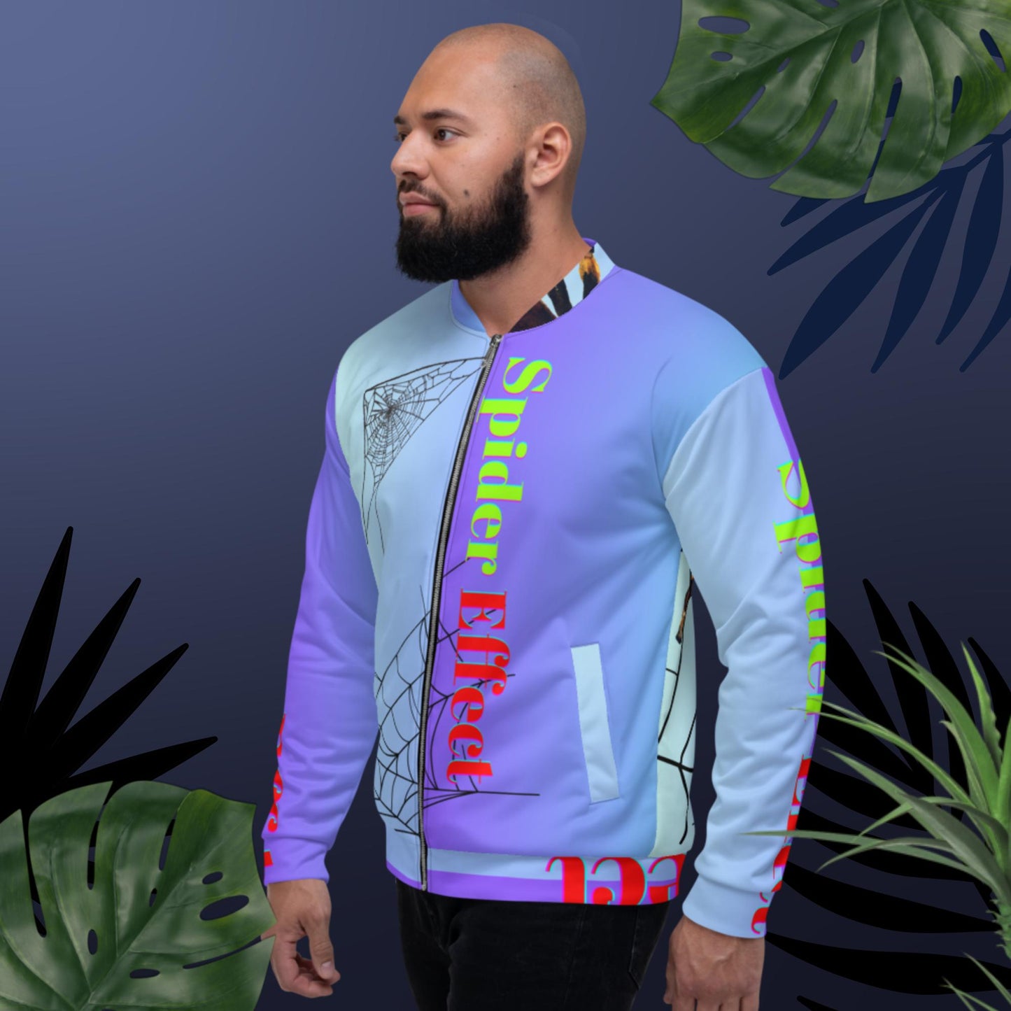 Spider and Cob Web, Spiders corners, Bomber Jacket