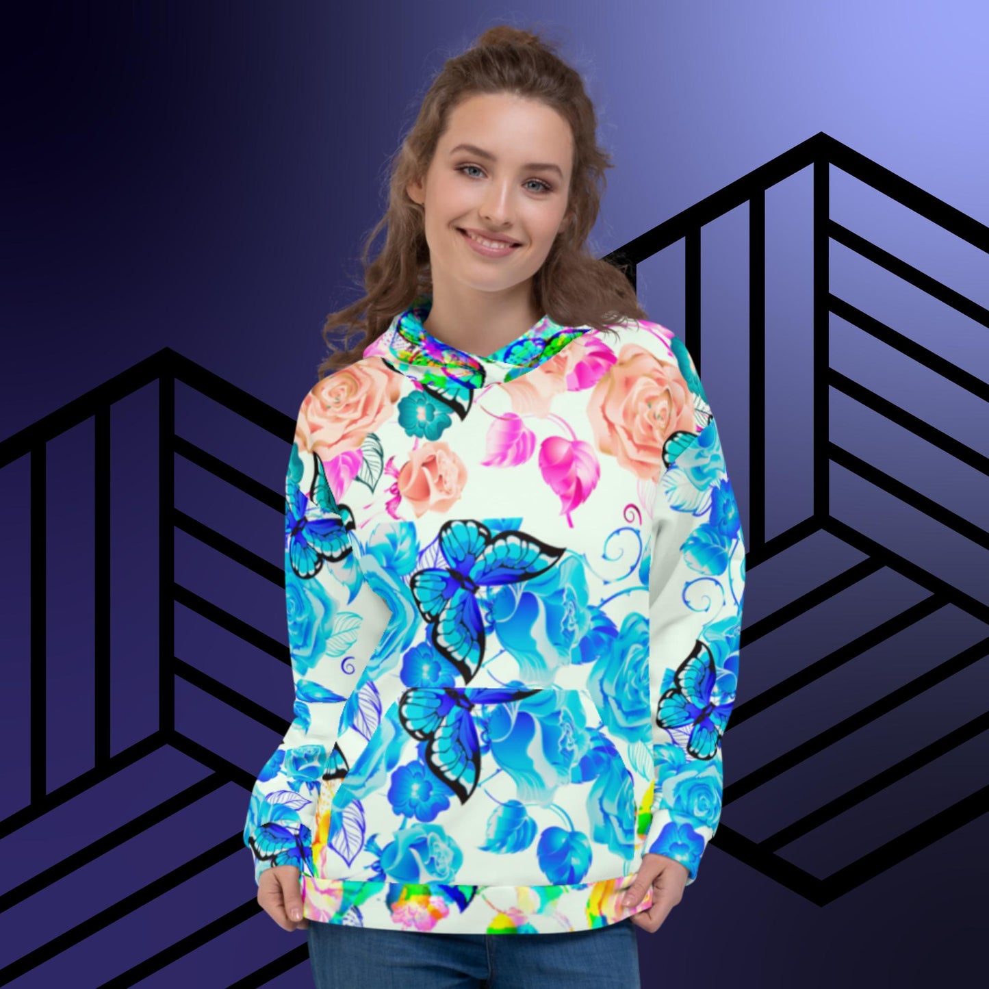 Bunches Of Roses, Unisex Hoodie