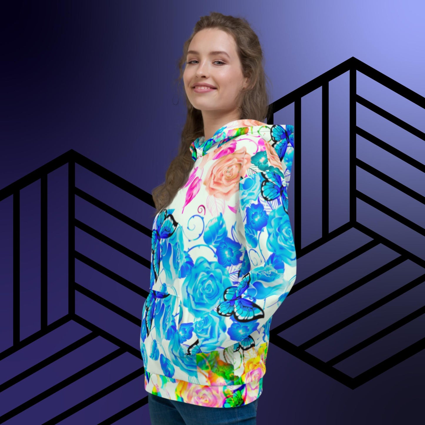 Bunches Of Roses, Unisex Hoodie