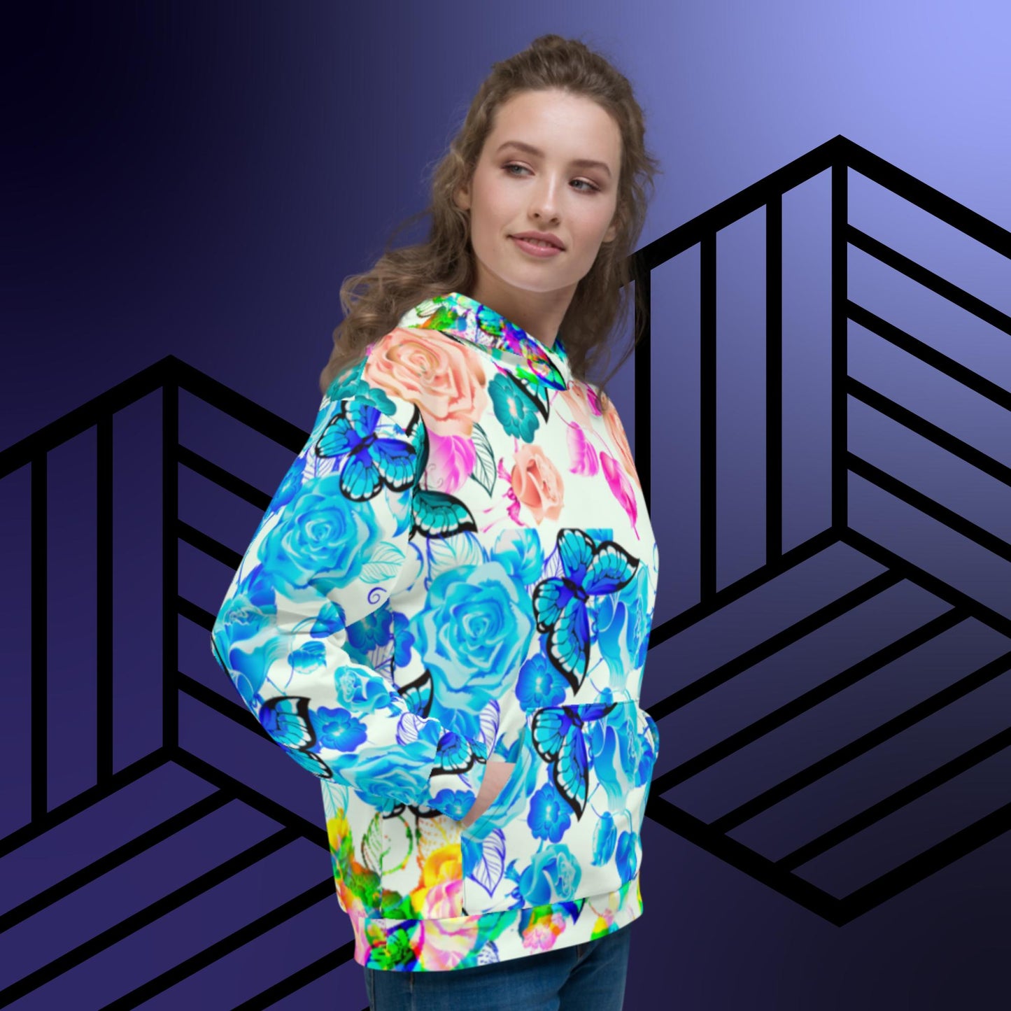 Bunches Of Roses, Unisex Hoodie