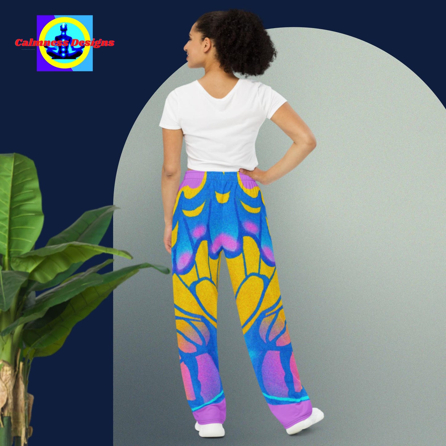 Tiger Butterfly, Designs All-over print unisex wide-leg pants