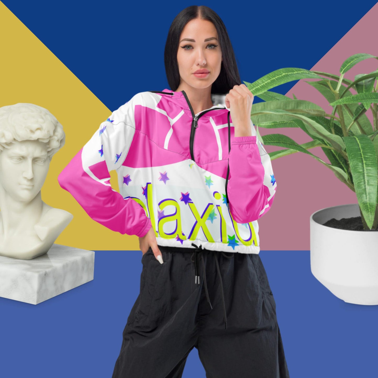 Relaxium, Women’s cropped windbreaker