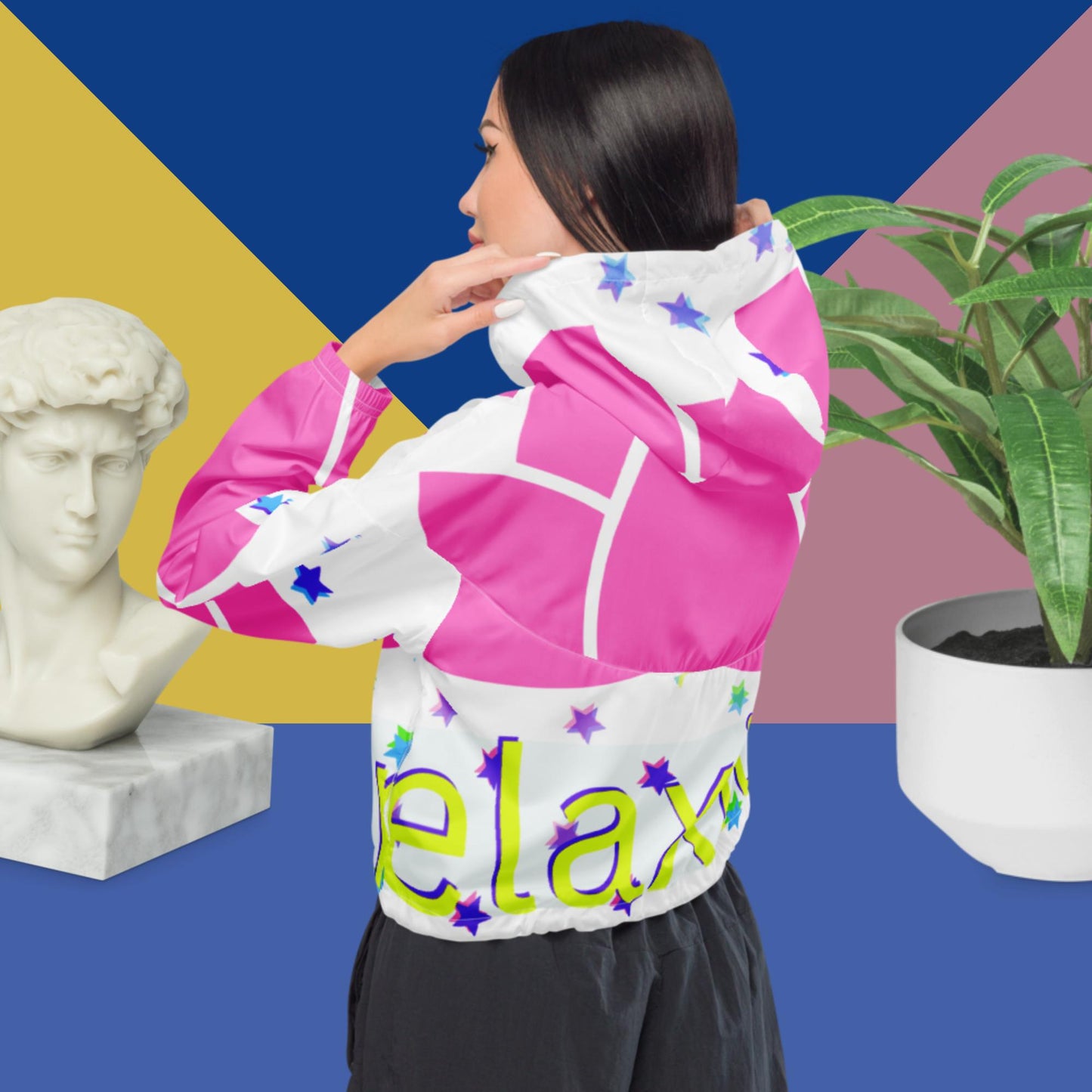 Relaxium, Women’s cropped windbreaker