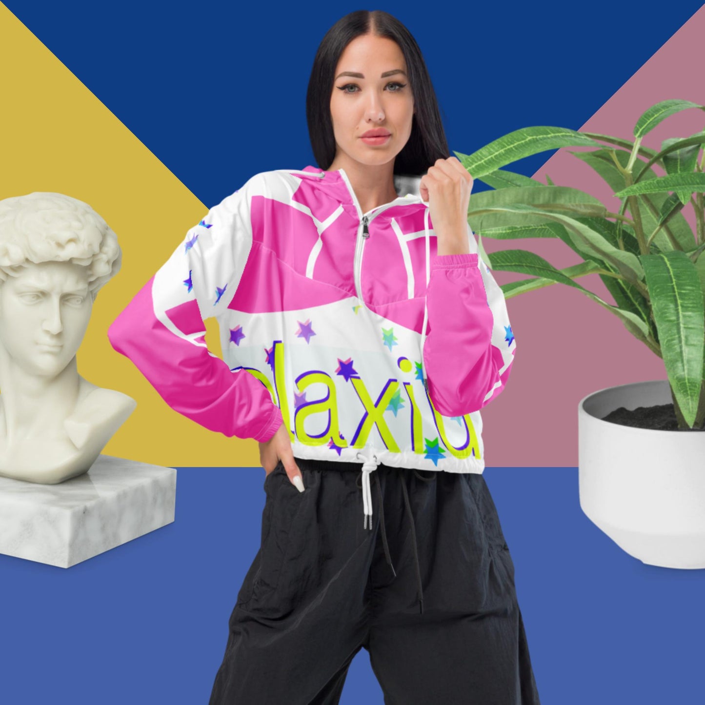 Relaxium, Women’s cropped windbreaker