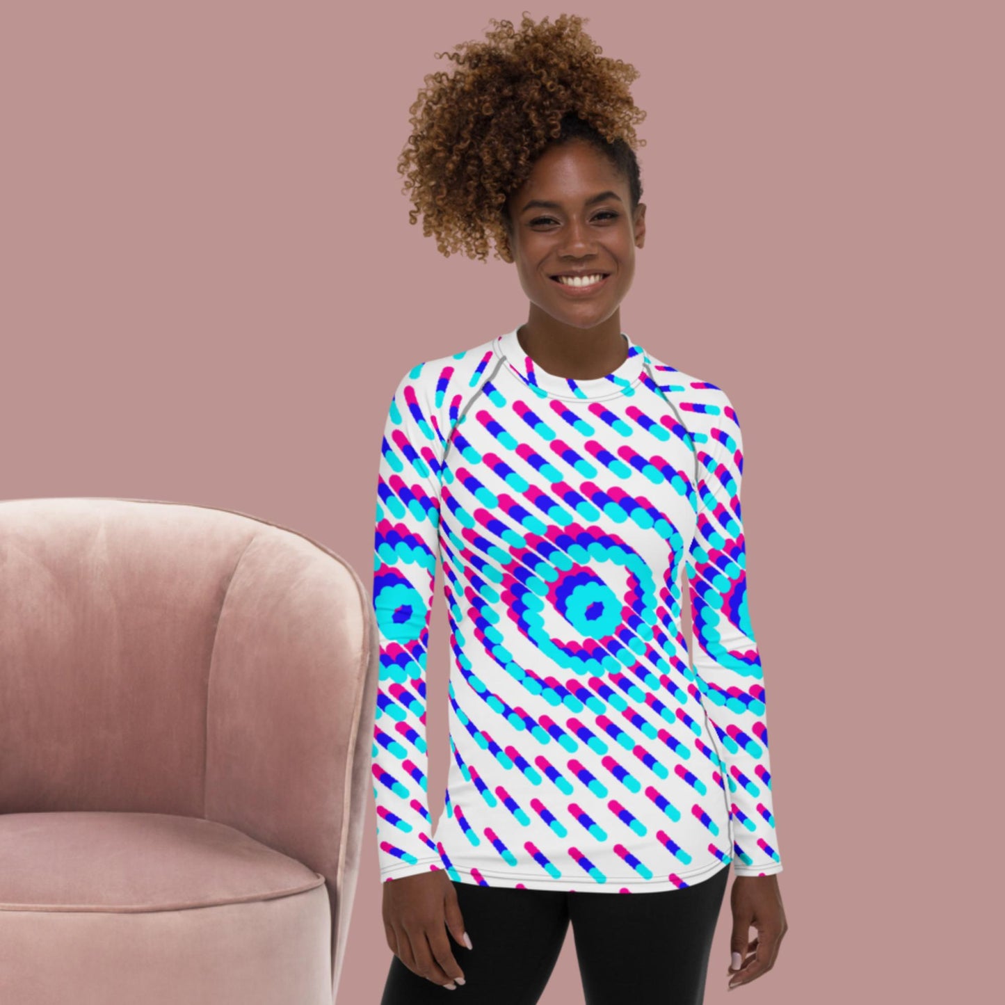 Points, Women's Rash Guard