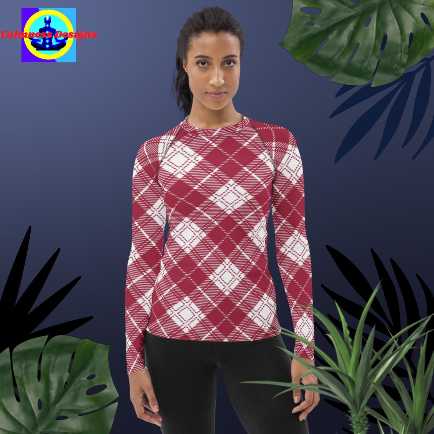 Tartan Designs, Women's Rash Guard