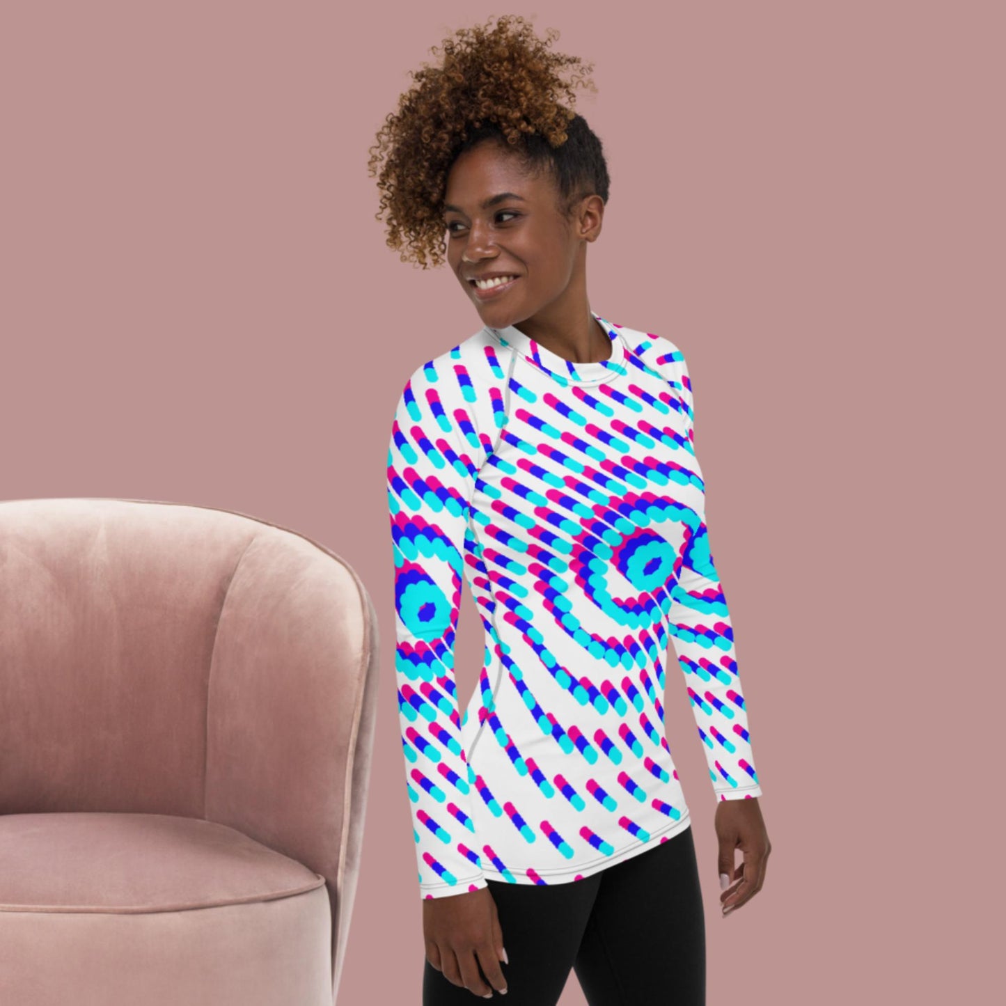 Points, Women's Rash Guard