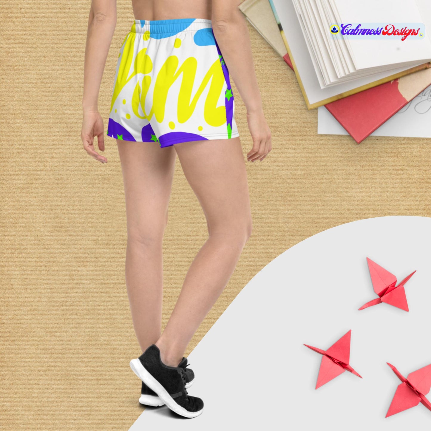 Dream Big, Women’s Recycled Athletic Shorts