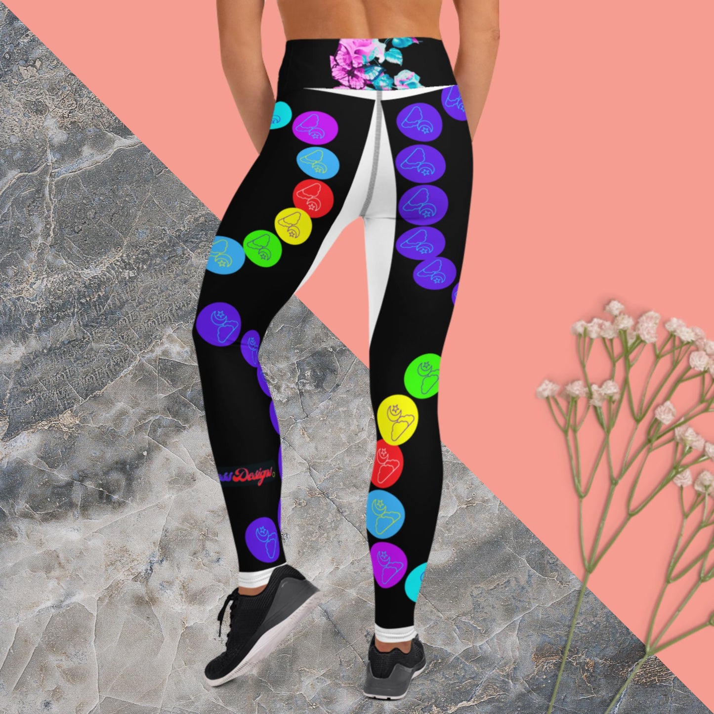 Calmness Designs, (C D), Yoga Leggings