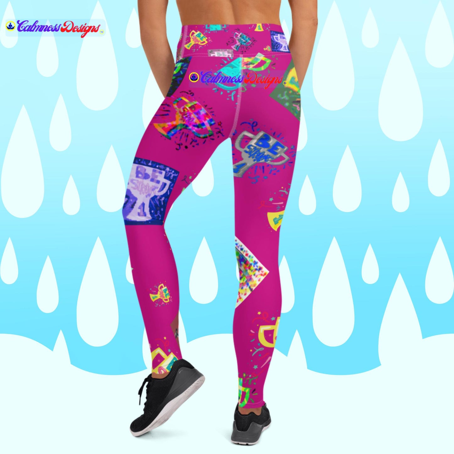 Be Strong, # 1, Yoga Leggings