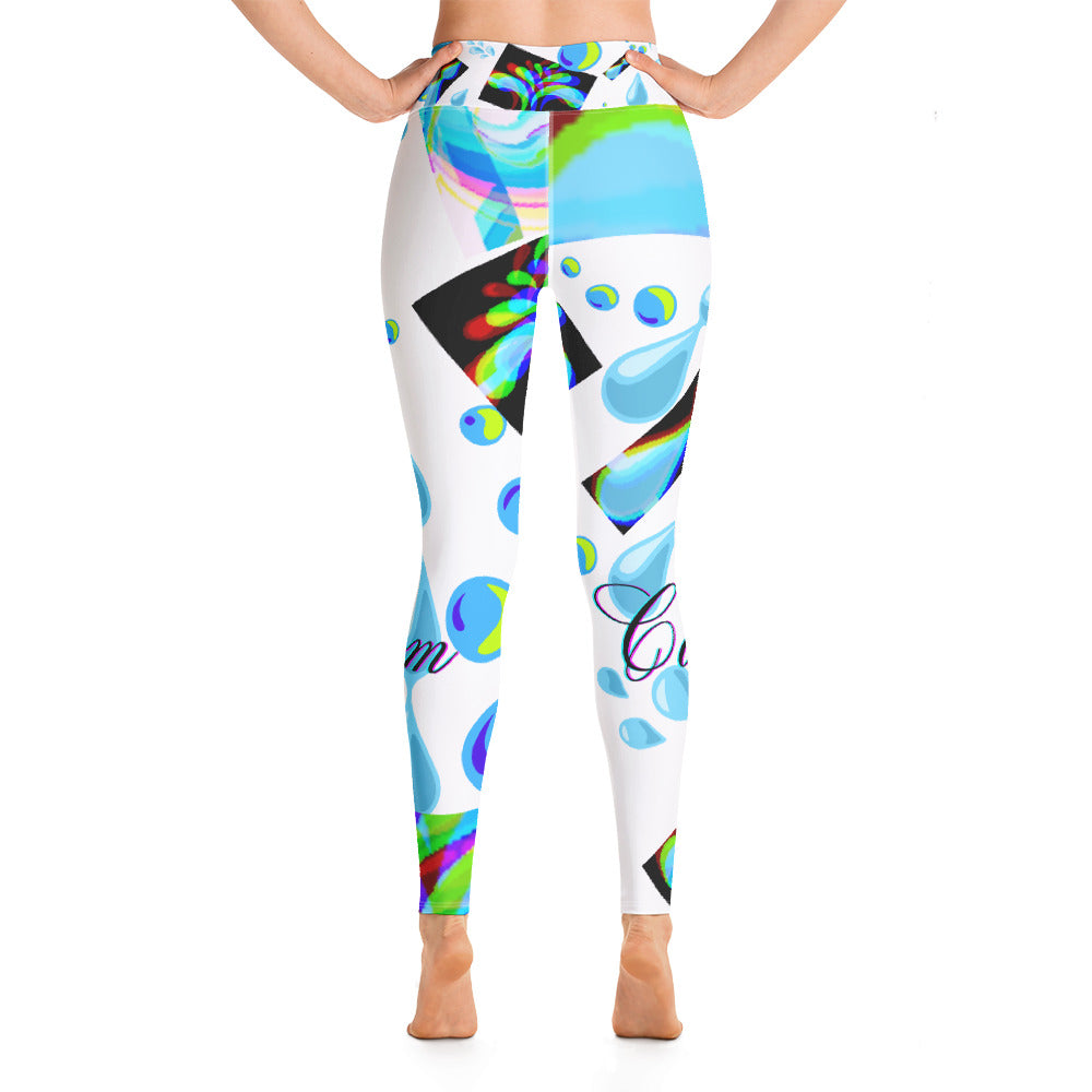 Water-Drops, Yoga Leggings