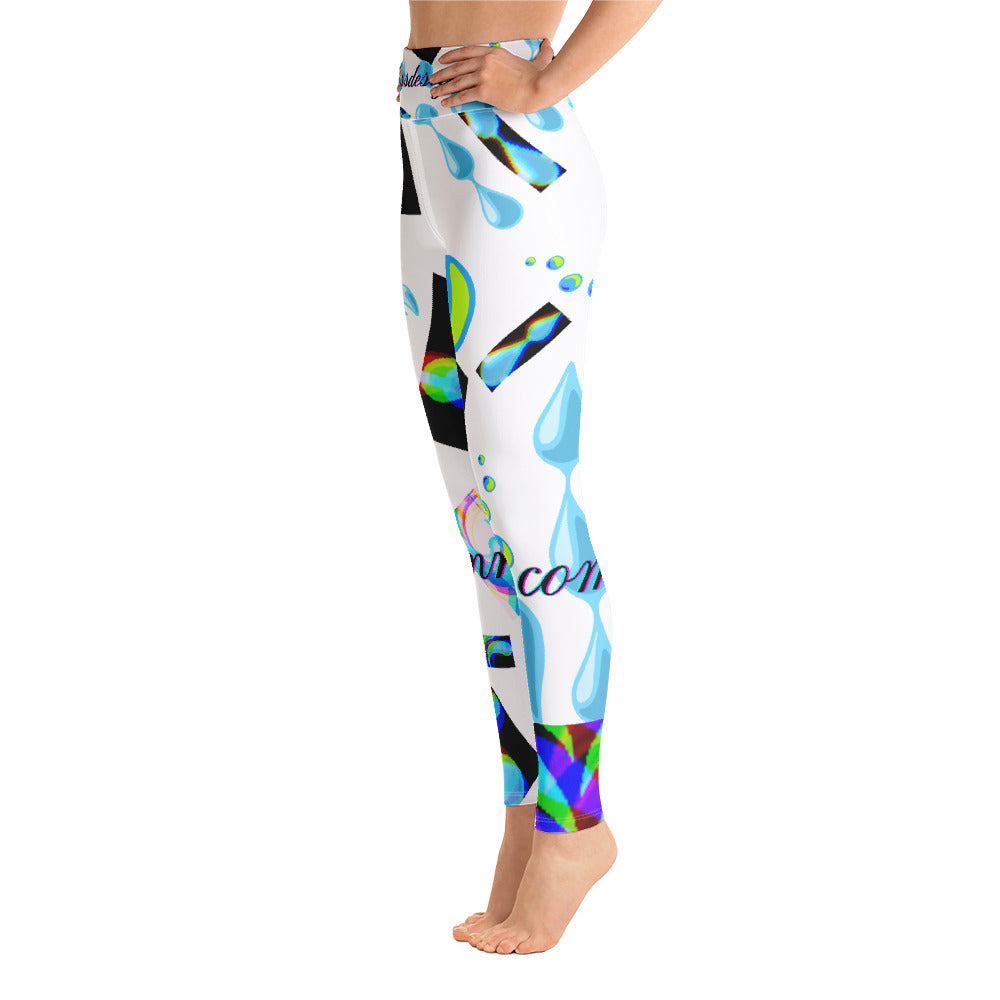 Water-Drops, Yoga Leggings