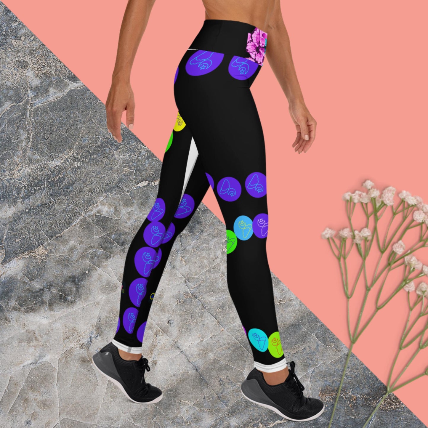 Calmness Designs, (C D), Yoga Leggings