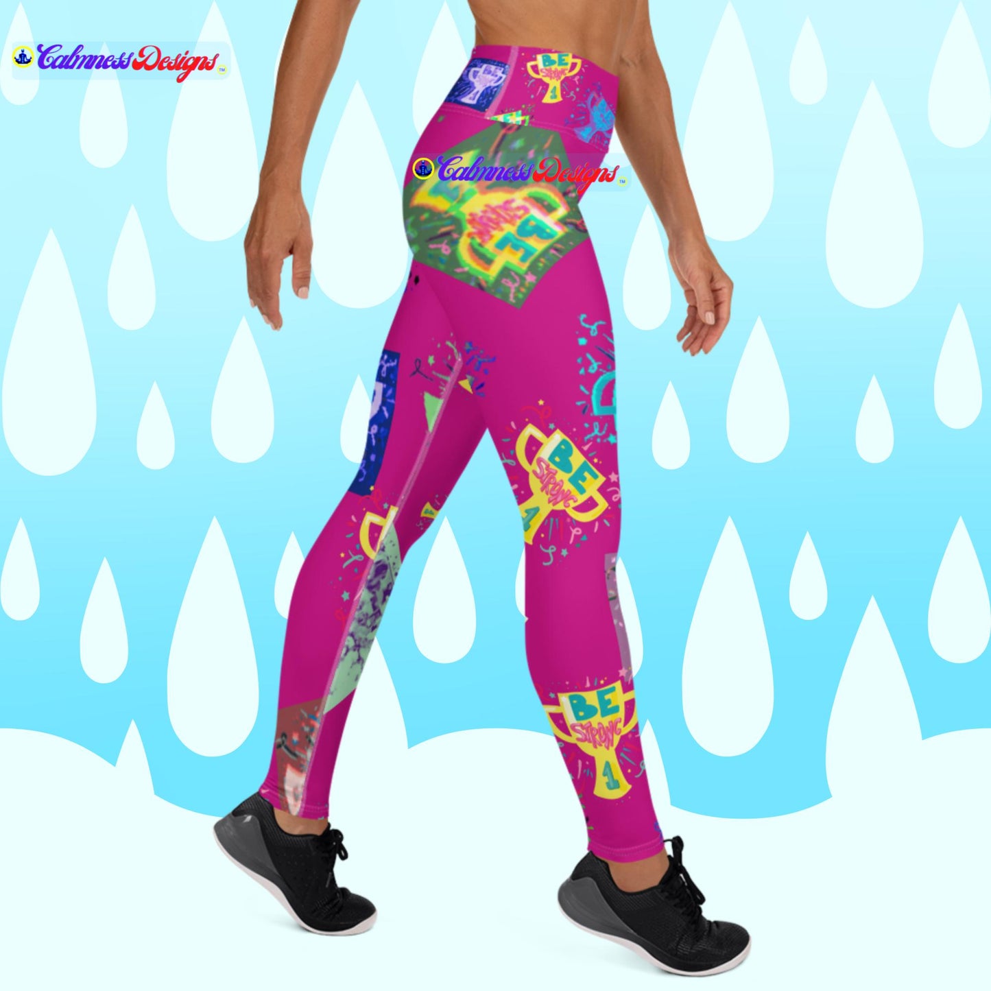Be Strong, # 1, Yoga Leggings